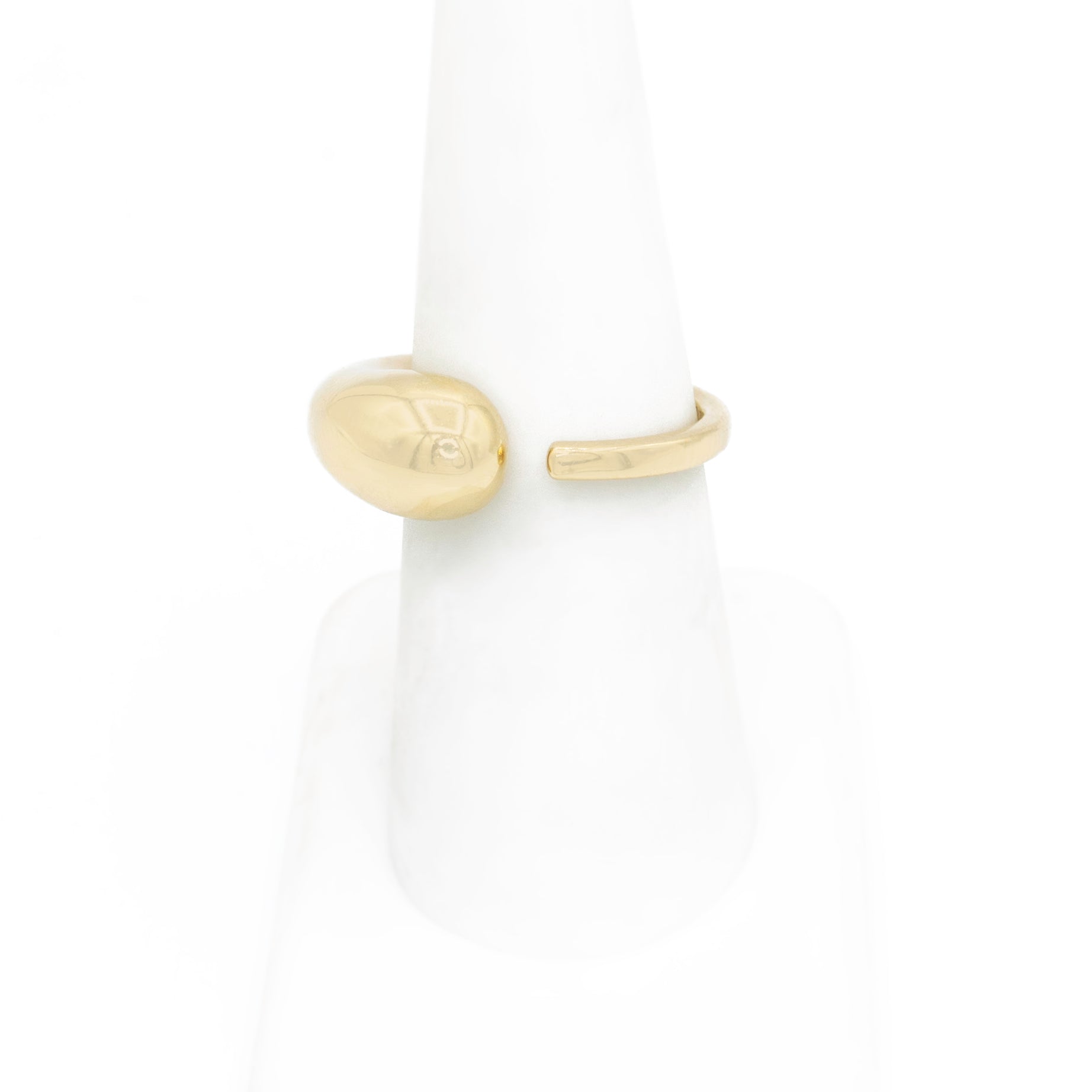 14K Gold Tear Drop Fancy Ring for Women - Elegant Dainty Jewelry for Engagement, Wedding, Anniversary & Everyday Wear | JTJ™