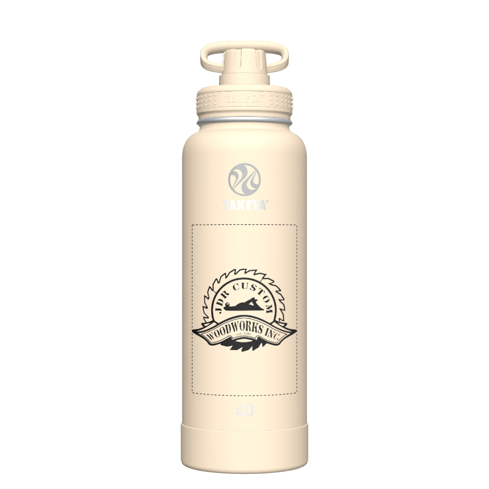 40oz Leak-Proof Bottle Spout Lid for Oatmilk - Customizable & Reusable - Perfect for Smoothies, Coffee, and On-the-Go Hydration