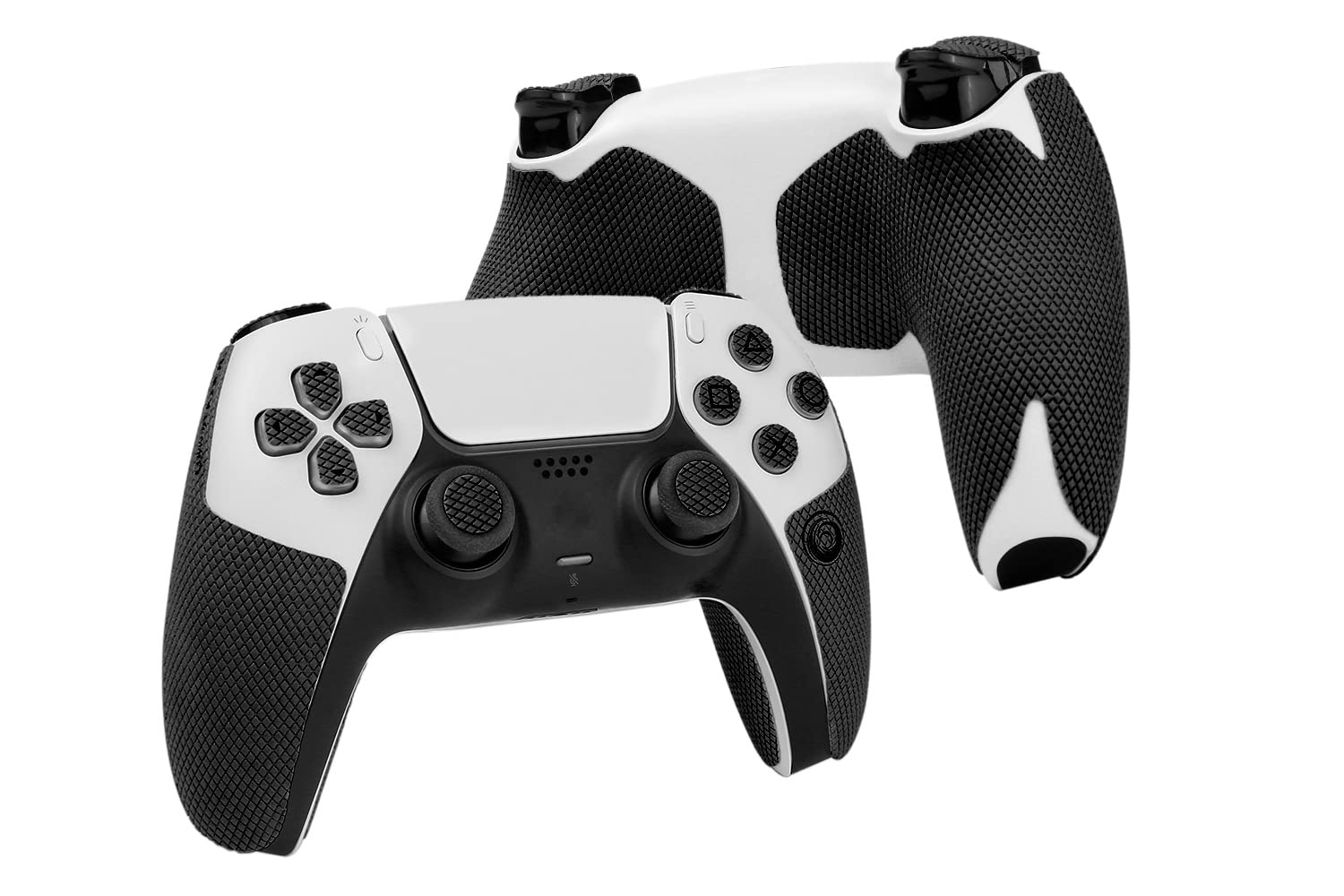 Premium Anti-Slip PS5 Controller Grips for DualSense - Sweat-Absorbent Textured Skin Kit with Enhanced Handle, Buttons, Triggers & D-Pad (Pro Version Black) - Perfect for Gaming, Esports & Long Play Sessions