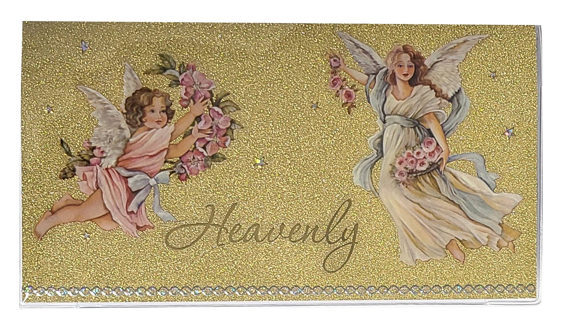 2023-2025 3-Year Pocket Planner with Notepad - Heavenly Angel Design | Compact Monthly Calendar for Students, Professionals & Travel | Perfect for Scheduling, Goal Tracking & Daily Organization