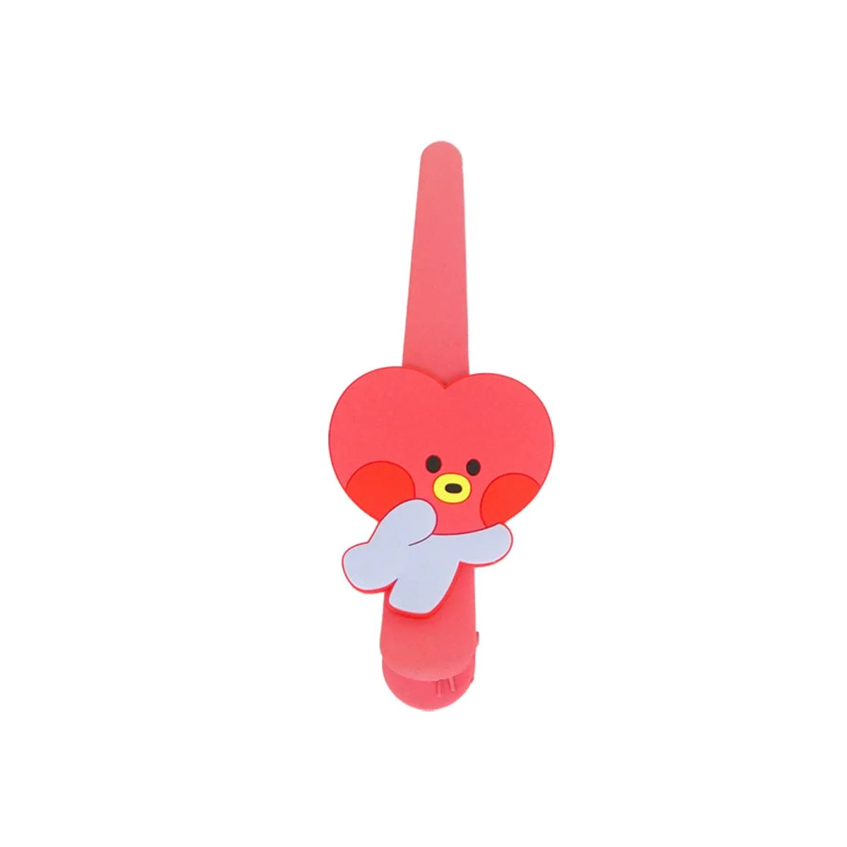 BT21 Tata Mini Hair Clips - Cute Korean Character Hair Accessories for Girls & Women - Perfect for School, Cosplay, and Daily Fashion Styling