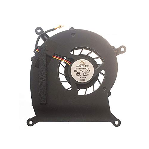 FCQLR Replacement Cooling Fan for A-Power BS5005H2B & Clevo D900C/D901 Laptop - High Performance Notebook Cooling Solution for Gaming, Workstation & Heavy Computing Use