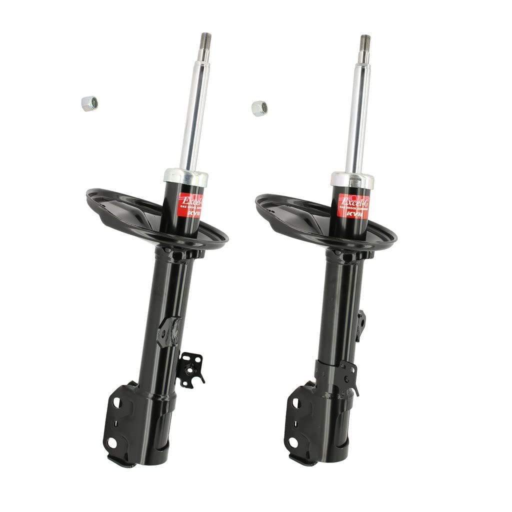 KYB Excel-G Shocks & Struts for 2001-2005 Toyota RAV4 - Front Pair (Driver & Passenger Side) | Part Numbers 335041 & 335040 | Smooth Ride & Improved Handling for City Driving & Off-Road Adventures