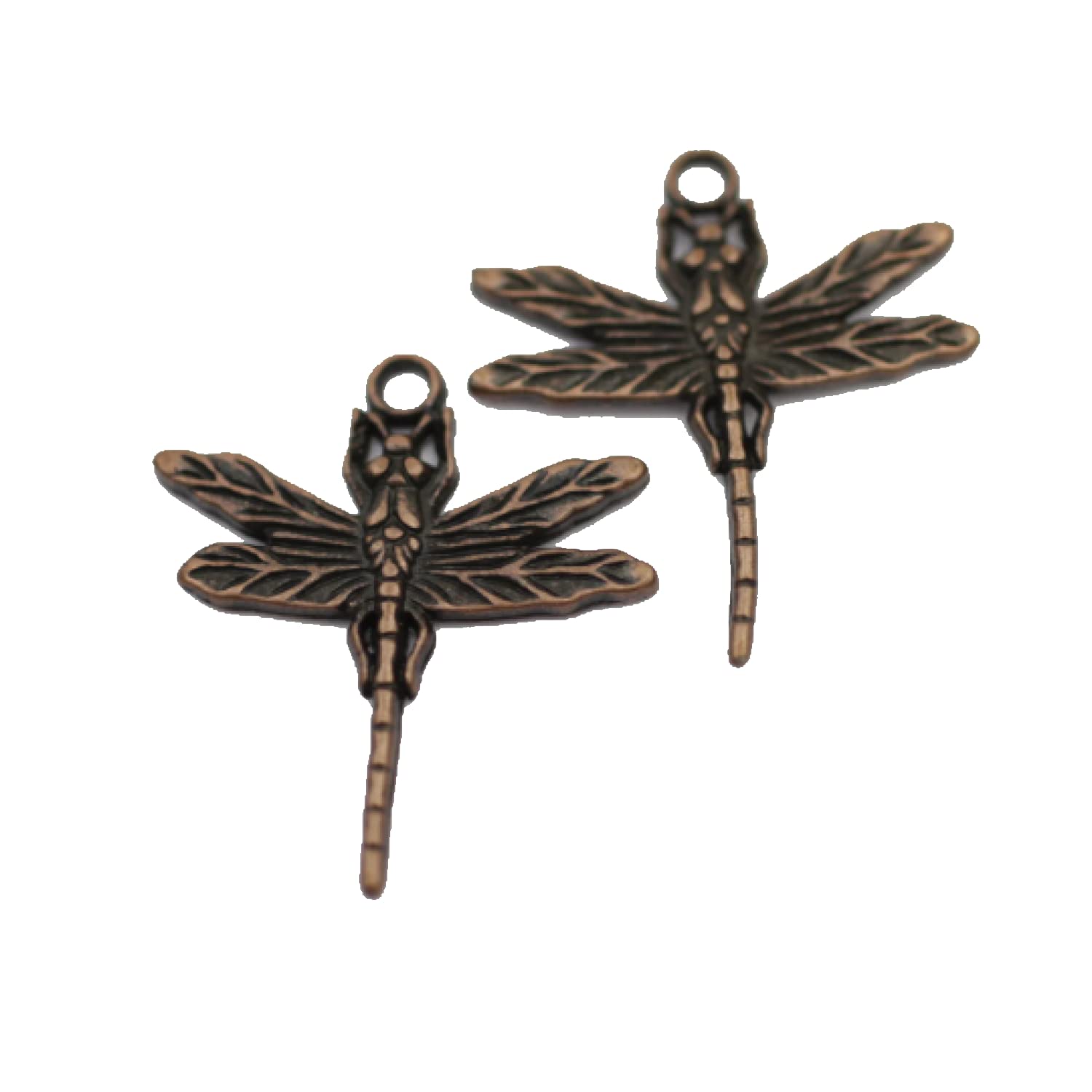 10Pcs Dragonfly Charms for Jewelry Making - DIY Necklace, Bracelet & Craft Supplies - Perfect for Handmade Gifts, Scrapbooking & Home Decor