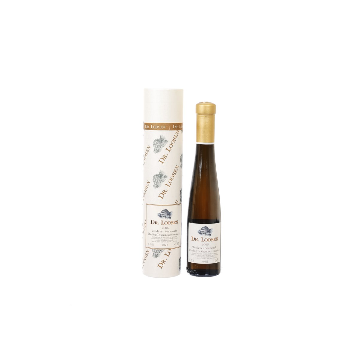 DR. LOOSEN Wehlener Sonnenuhr Trockenbeerenauslese 2006 (187mL) - Premium German Sweet Wine for Special Occasions, Gifts & Fine Dining Pairings