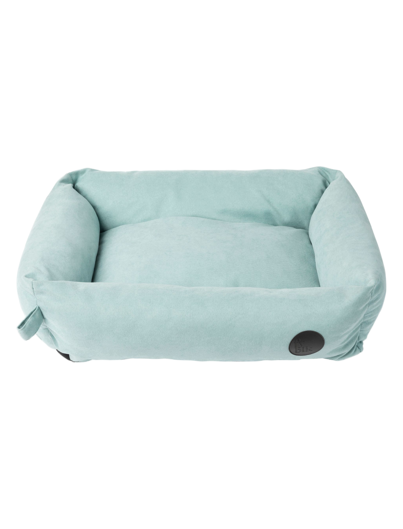Fuzzyard Plush Powder Blue Pet Bed for Dogs & Cats - Soft & Cozy Lounge Bed in 3 Sizes (Small, Medium, Large) - Perfect for Living Room, Bedroom & Pet Nursery Comfort