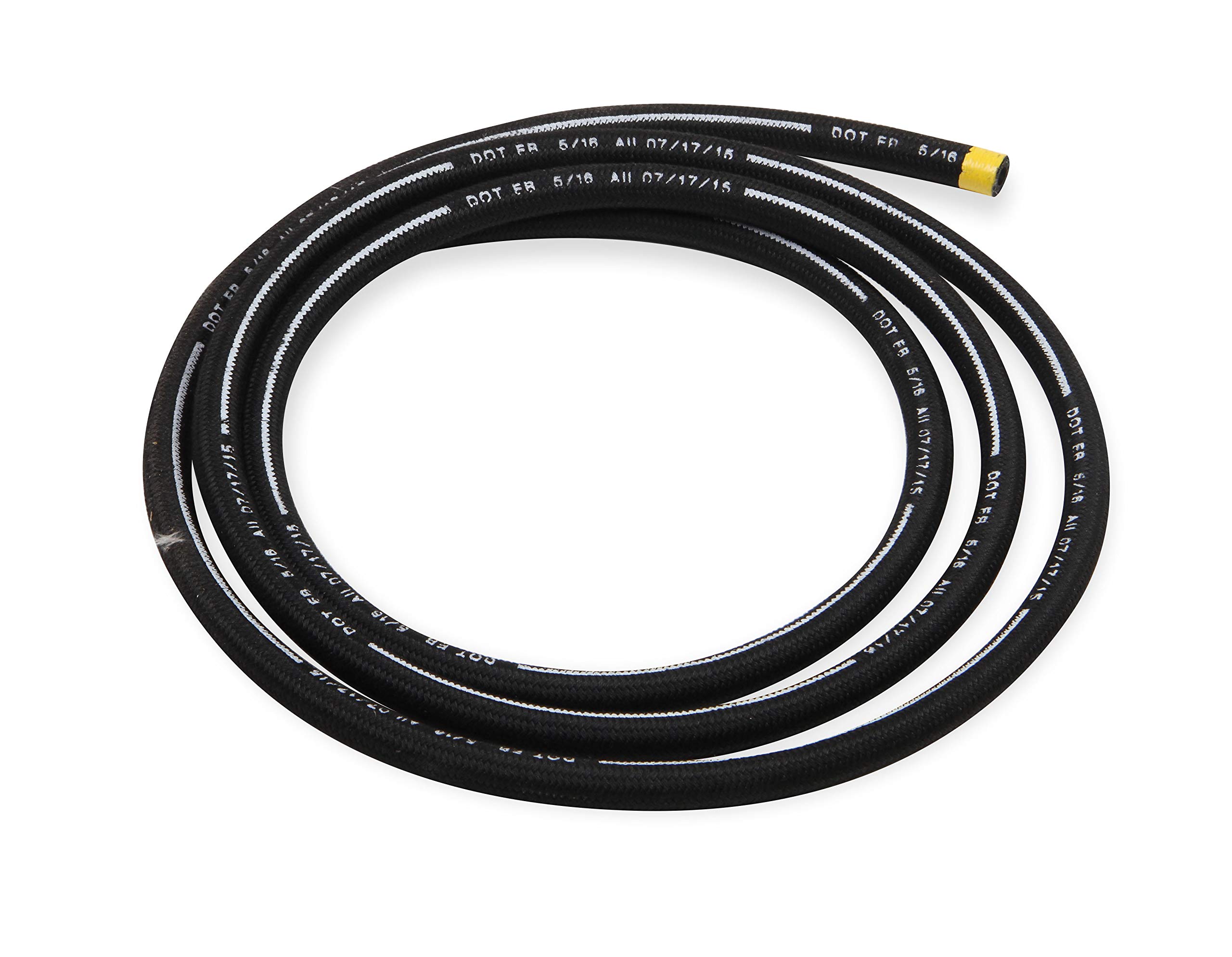 Earl's -6 Black Power Steering Hose 20 Ft PC - High Performance Braided Steel Hose for Racing, Off-Road & Classic Cars - Perfect for Hydraulic Systems & Power Steering Upgrades