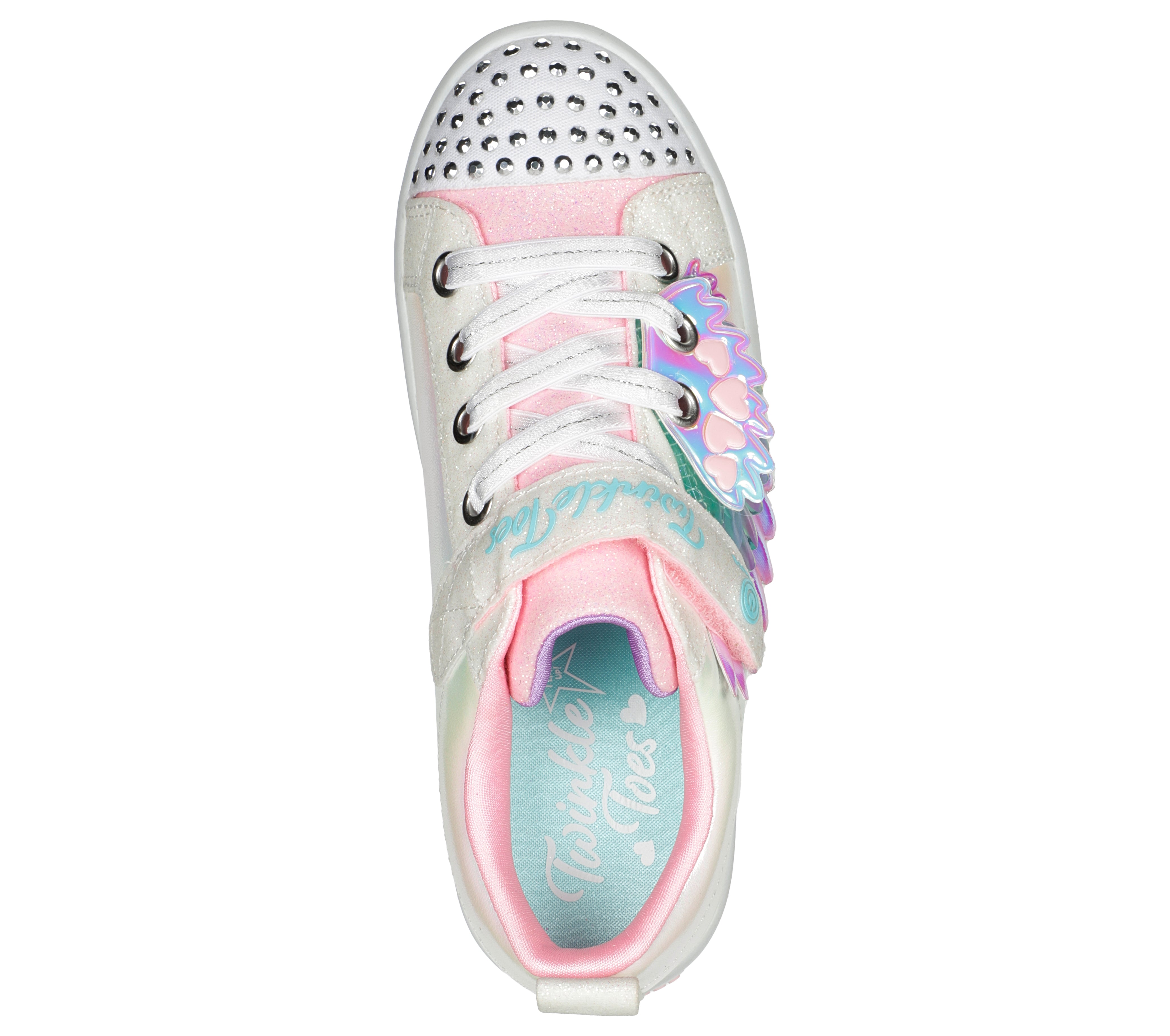 SKECHERS TWI LITE 2.0 WINGSICAL DREAMS Women's Running Shoes - White Multi Color Lightweight Sneakers for Walking, Jogging & Gym Workouts