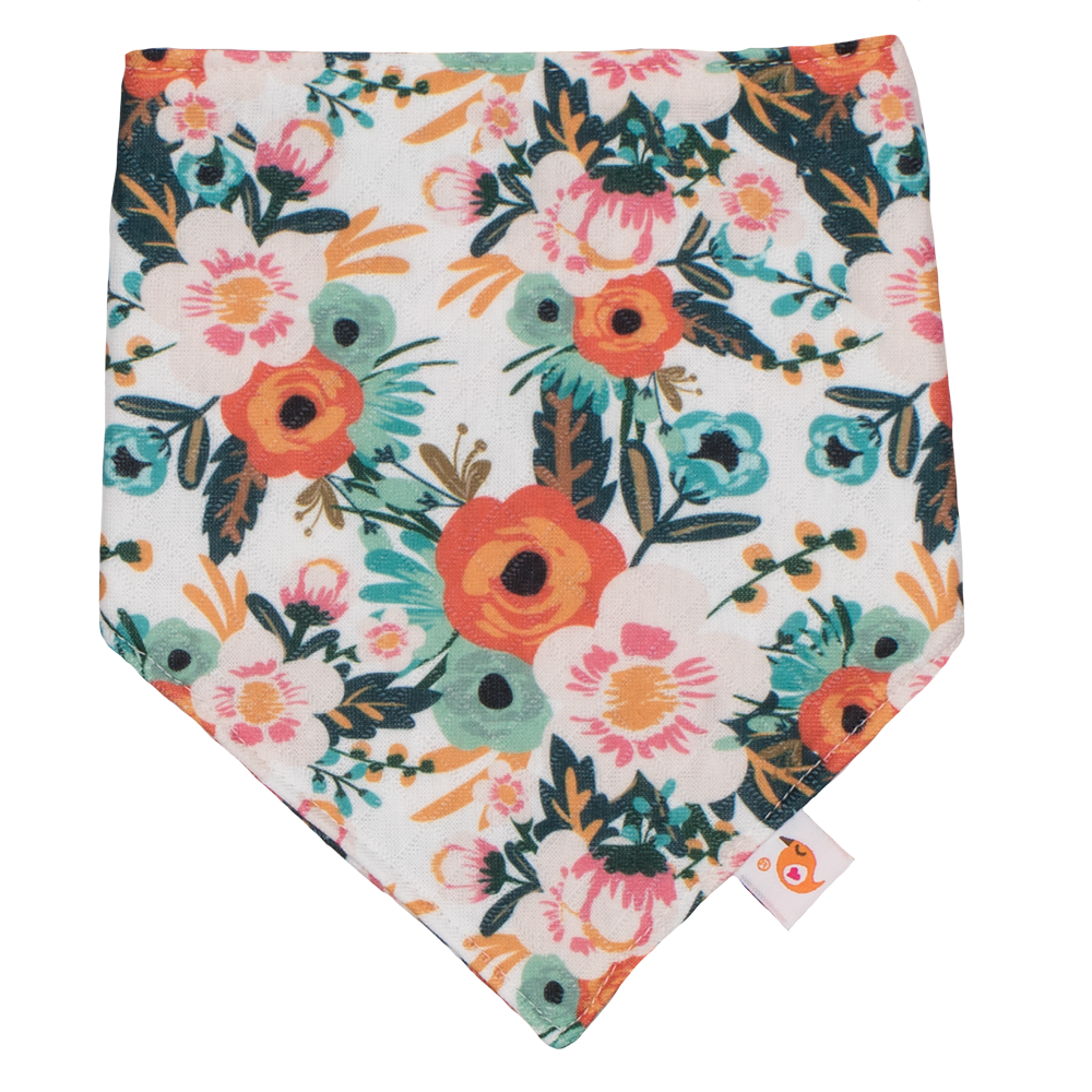 Smart Bottoms Bandana Bibs - Soft & Absorbent Drool Bibs for Babies - Perfect for Feeding, Teething & Messy Playtime