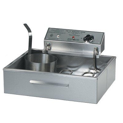 FW 12 Commercial Deep Fryer with Drain Valve 230V - 8050D Model | Perfect for Restaurants, Food Trucks & Catering Businesses