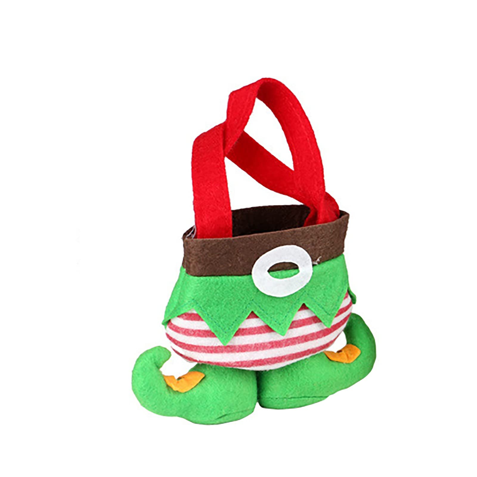 JTWMY Christmas Party Favor Bags - Festive Santa Drawstring Candy Bags for Kids, Bulk Holiday Gift Containers & Stocking Stuffers - Perfect for Christmas Events, Classroom Treats & Holiday Party Decorations (One Size, Red/White)