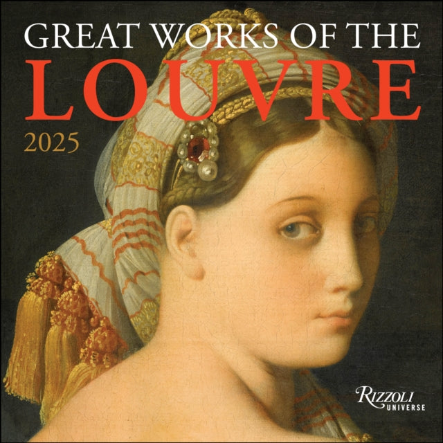 2025 Louvre Museum Masterpieces Wall Calendar - Famous Art Collection for Home, Office & Gift Giving