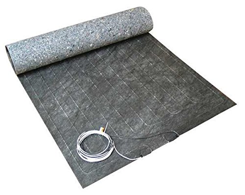 ThermoSoft Electric Floor Heating Pad 5ft - Waterproof & Energy Efficient Heating Mat for Cold Floors - Perfect for Bathroom, Kitchen & Basement Use