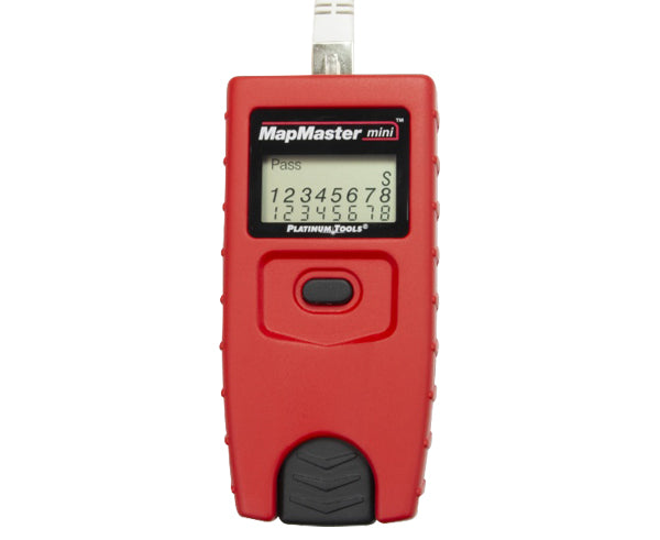 Network Cable Tester MapMaster Mini RJ45 with Built-in Tone Generator - 5 ID Remote Testers for Ethernet, LAN, Cat5/6 Cables - Perfect for IT Professionals, Network Installations & Home Office Setup