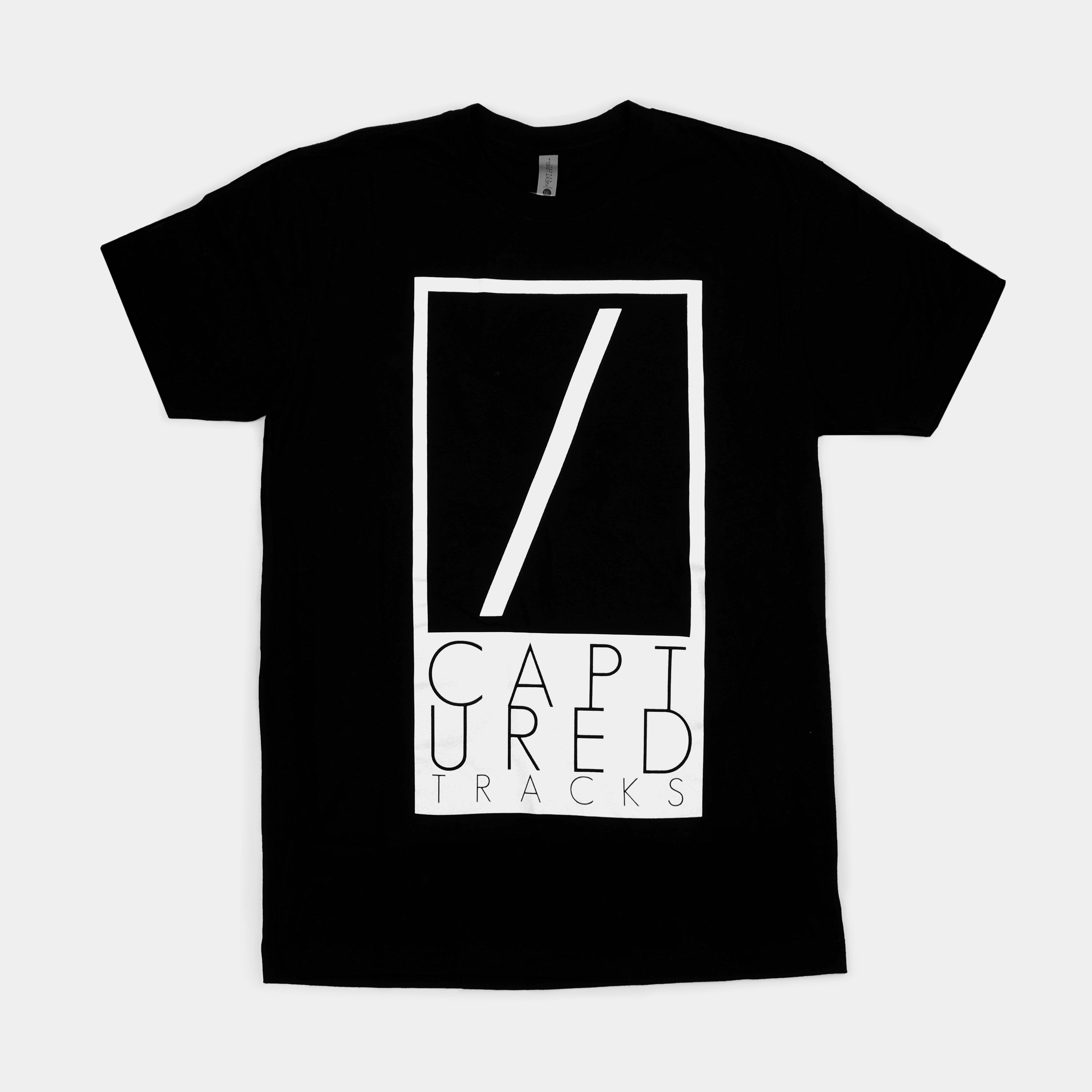 Captured Tracks Logo T-Shirt - Black Cotton Band Tee for Music Fans & Concert Goers | Perfect for Concerts, Festivals & Casual Wear