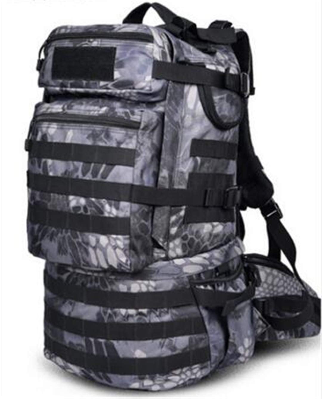 50L Military Tactical Backpack - Large Capacity Waterproof Hiking Backpack for Outdoor Camping, Trekking & Travel | Durable Army Rucksack for Men & Women | Perfect for Hiking Gear, Survival Equipment & Adventure Trips
