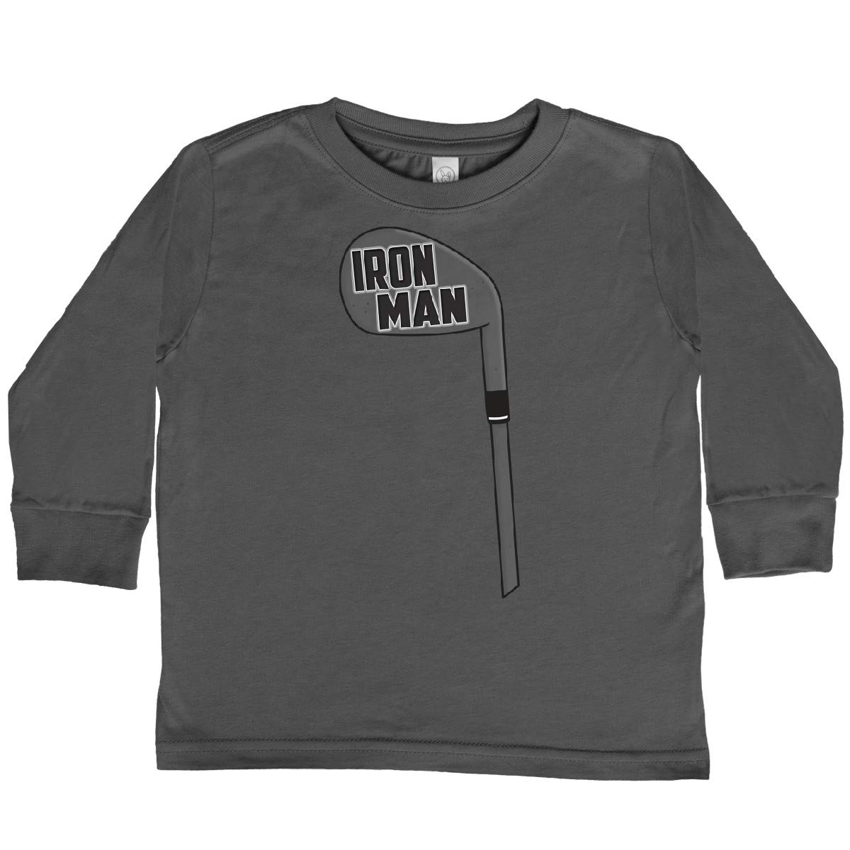 Inktastic Iron Man Toddler Long Sleeve T-Shirt - Superhero Graphic Tee for Boys, Kids Marvel Avengers Apparel - Perfect for Playtime, Birthday Parties & Superhero Costumes