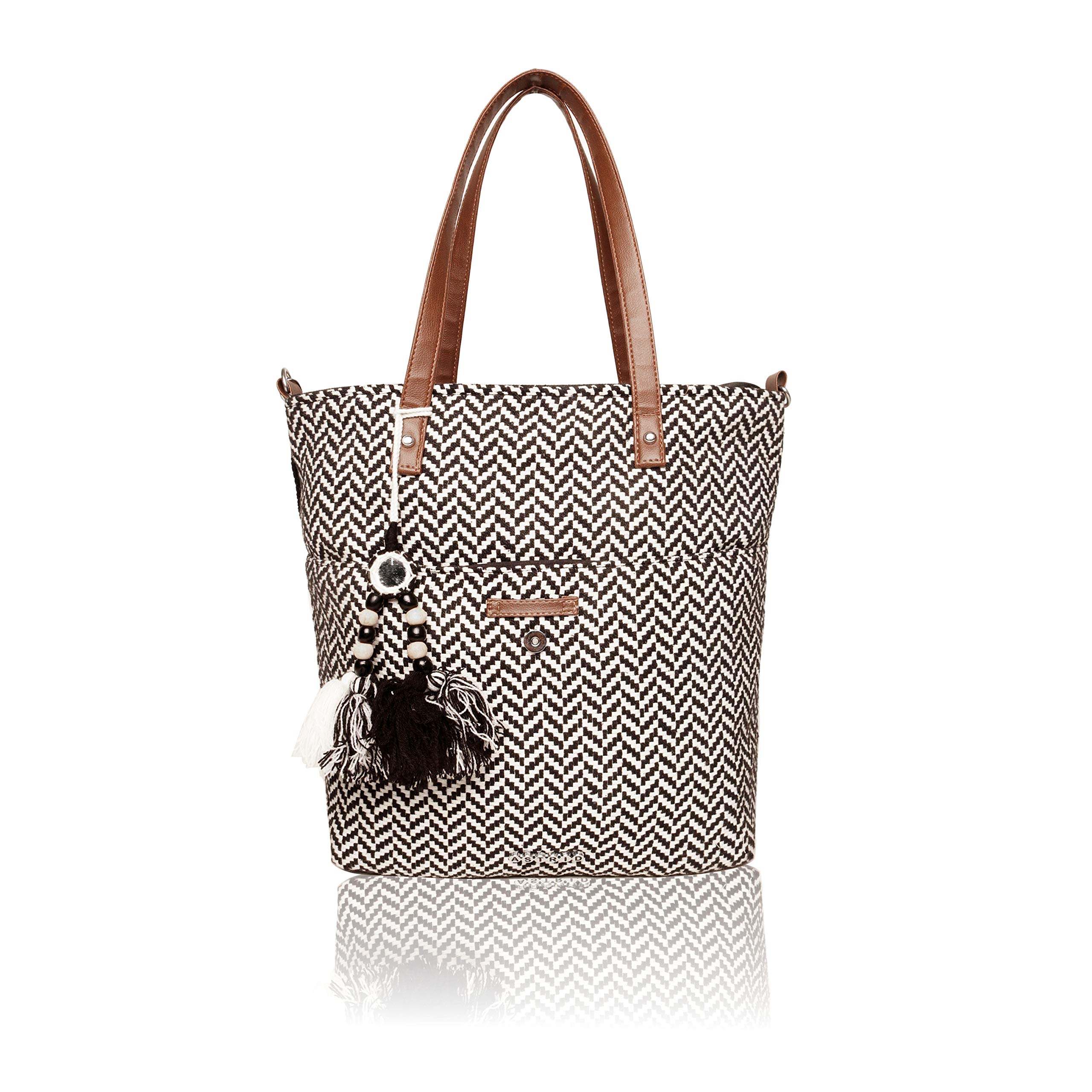 ASTRID Cotton Tote Bags - Eco-Friendly Reusable Shopping Bag for Groceries, Beach & Work | Stylish & Durable Carryall for Women & Men