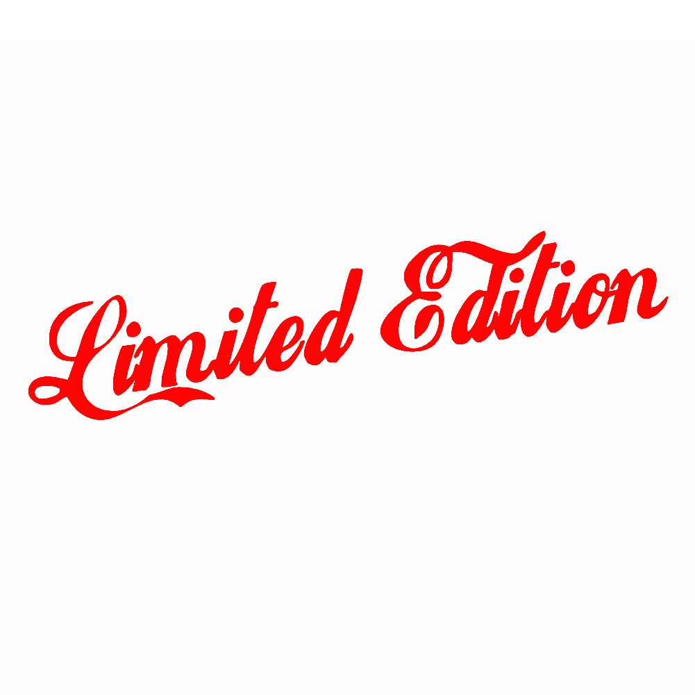 Car777 Limited Edition Reflective Car Decals - Red Letters for Vehicle Styling & Customization | Perfect for Car Enthusiasts, Show Cars & Nighttime Visibility