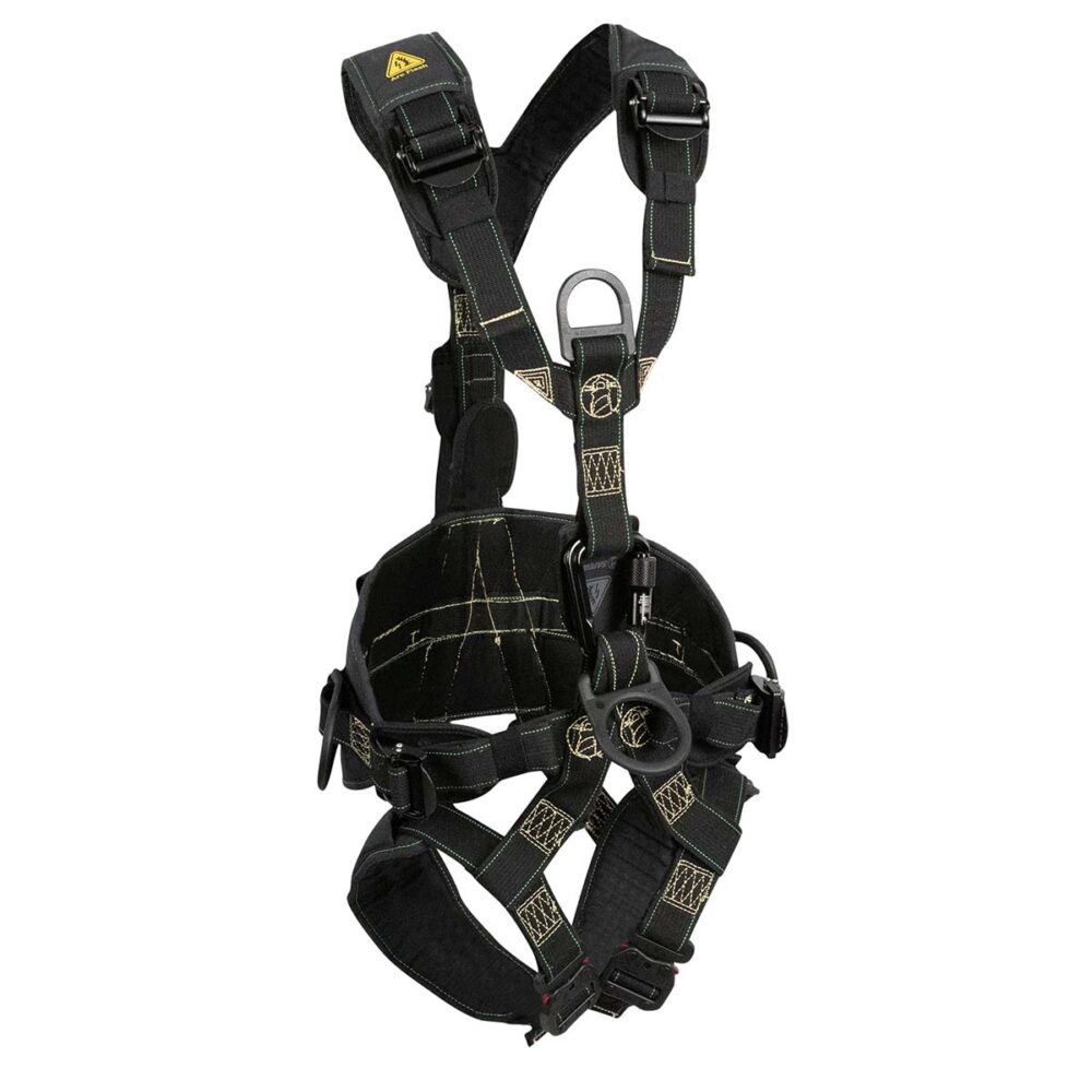 Arc Flash Wind & Tower Harness - 5D Safety Harness with QC Legs for Wind Turbine & Electrical Tower Work - Perfect for Utility Workers & Linemen