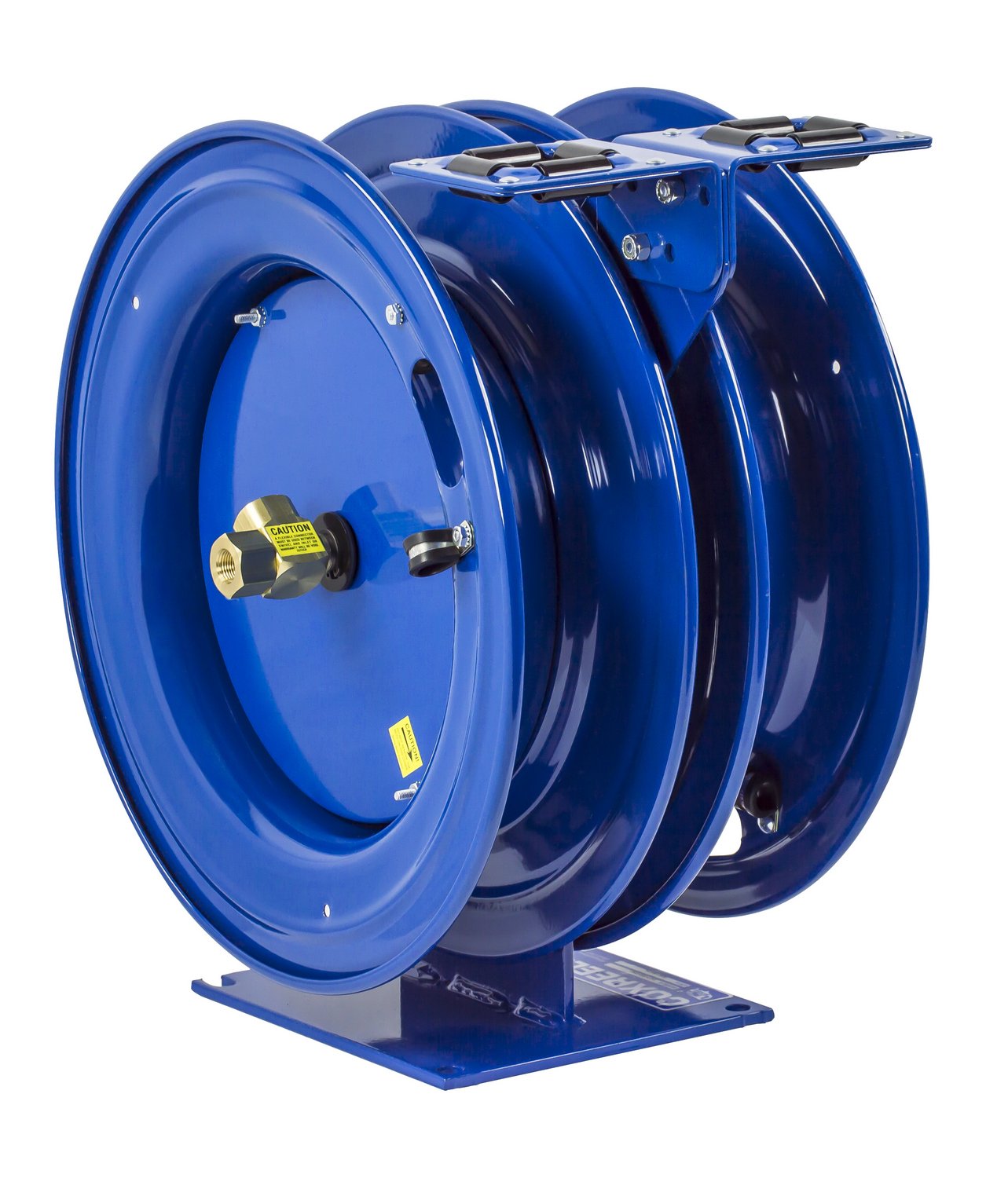 Dual Purpose Spring Rewind Hose Reel for Air, Water & Oil - Coxreels C-LPL-325-325 | 3/8