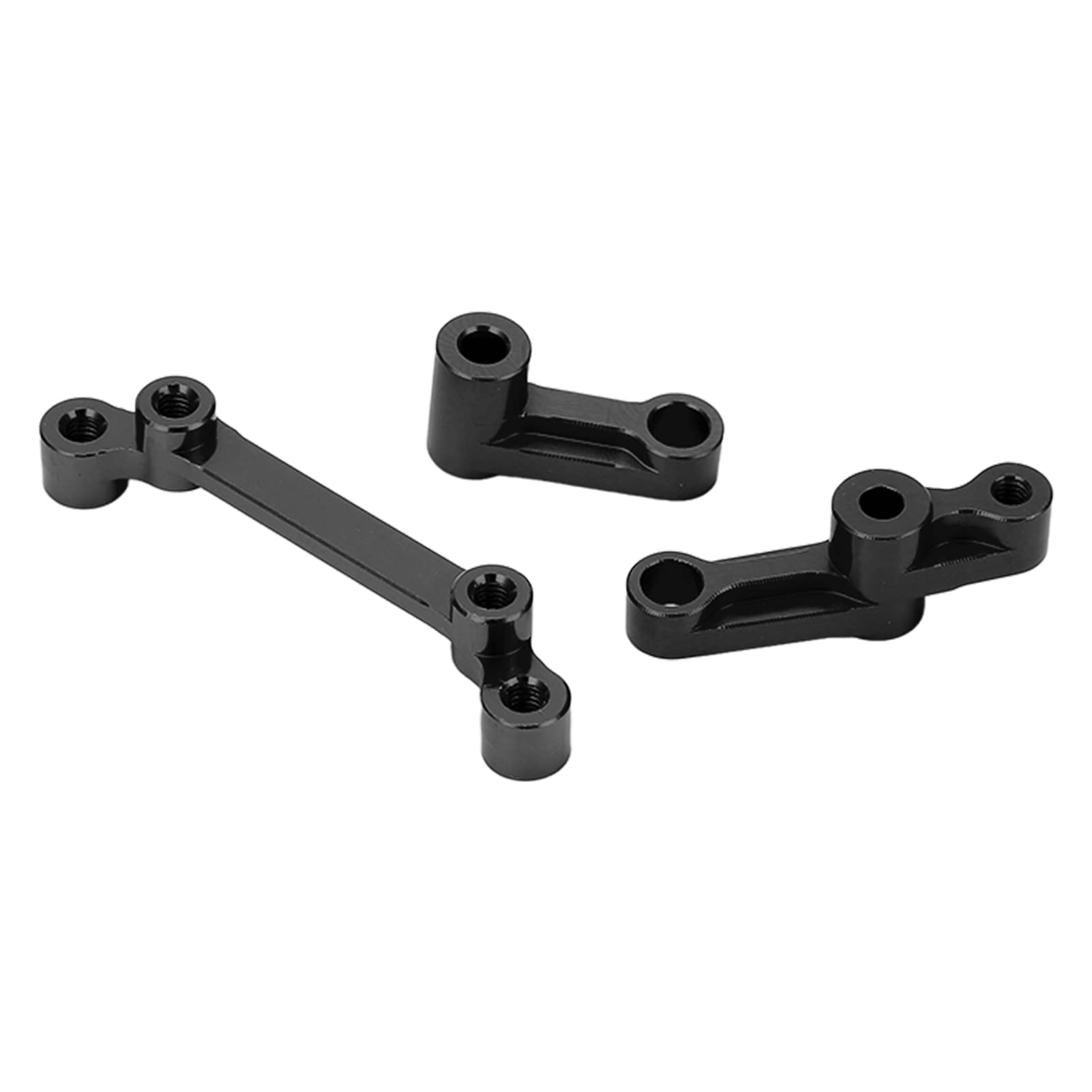 **SG-1603 1/16 RC Vehicle Steering Assembly & Saver Kit - High Precision Black Replacement Part for Off-Road, Crawling & Racing RC Cars**