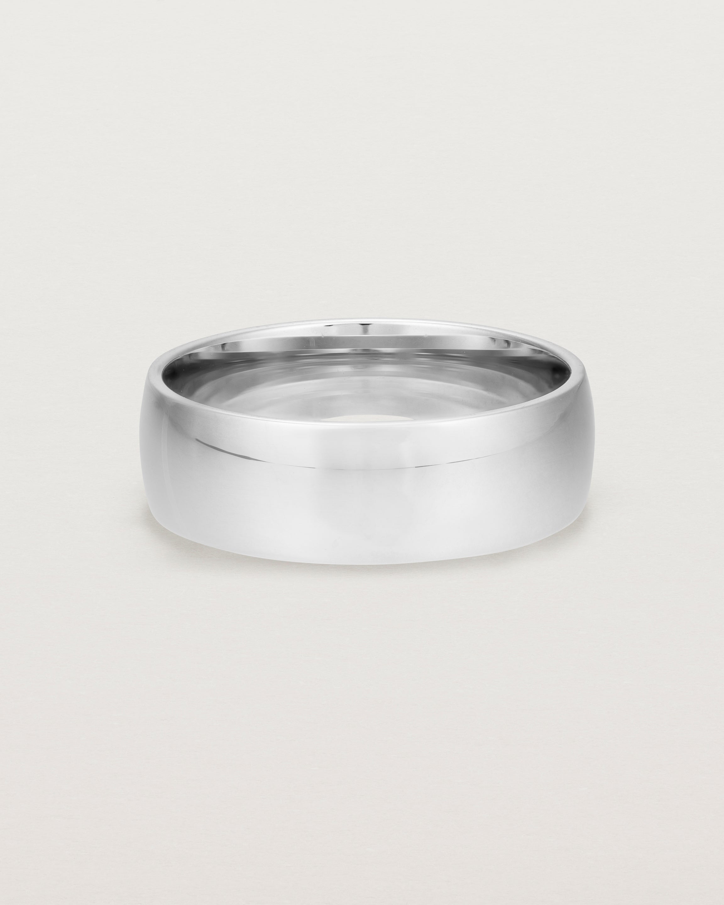 Classic Heavy 7mm Wedding Band for Men - Durable Comfort Fit Ring for Everyday Wear & Special Occasions