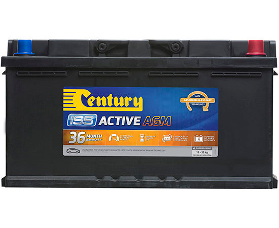 Century AGM Battery DIN85LH for Idle Stop Start Vehicles - Reliable Power for Cars, Trucks & SUVs - Perfect for City Driving & Frequent Stops
