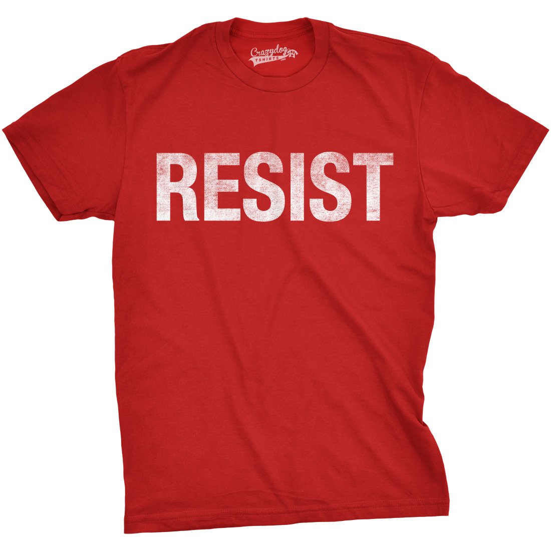 Men's Resist T-Shirts - Political Anti-Authority Protest Tees for Rebel Rallies & Marches - Comfortable Cotton Activist Apparel for Protests & Social Justice Events