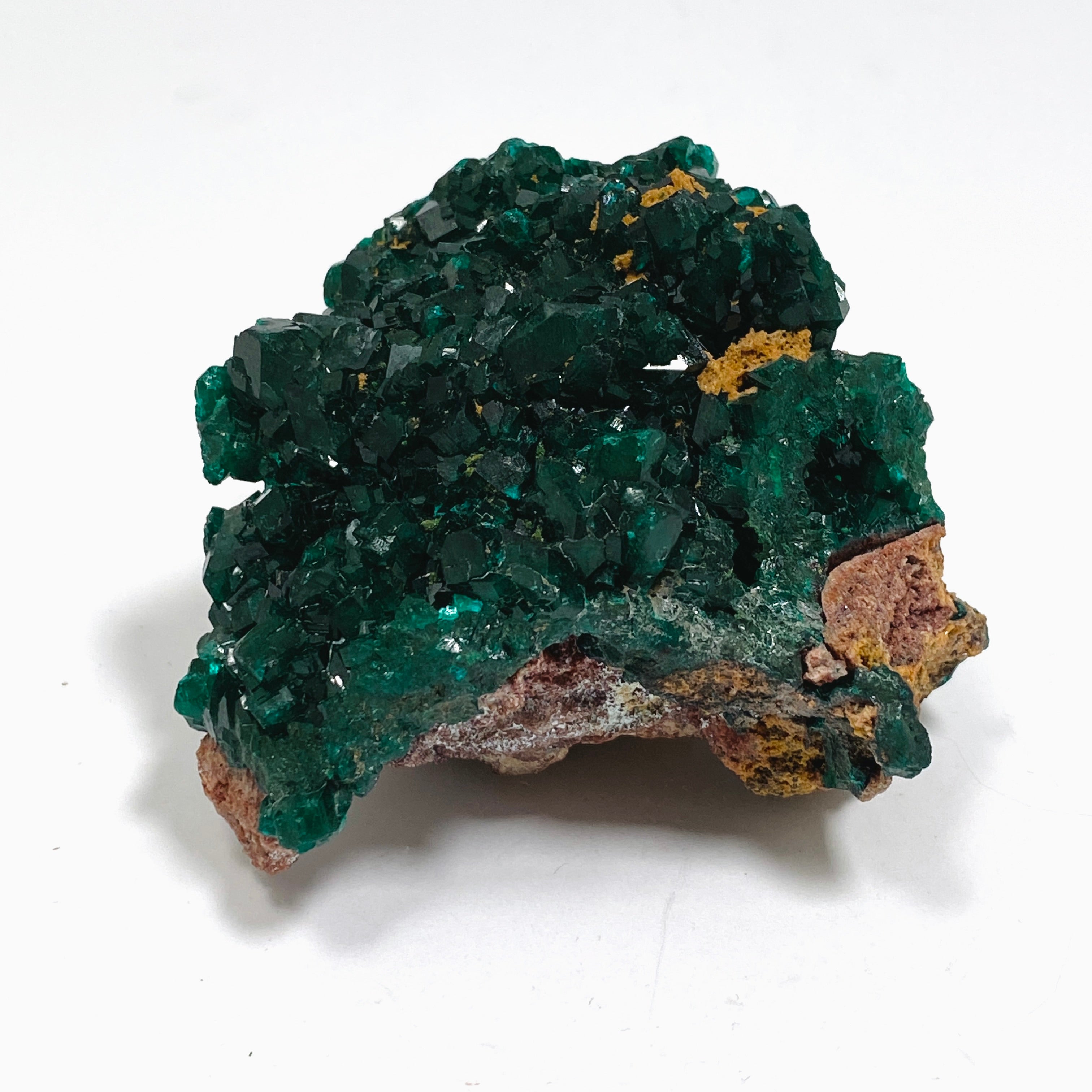 Natural Dioptase Crystal Specimen from Congo - Rare Mineral Collection (CR3744) | Healing Crystals, Meditation & Home Decor