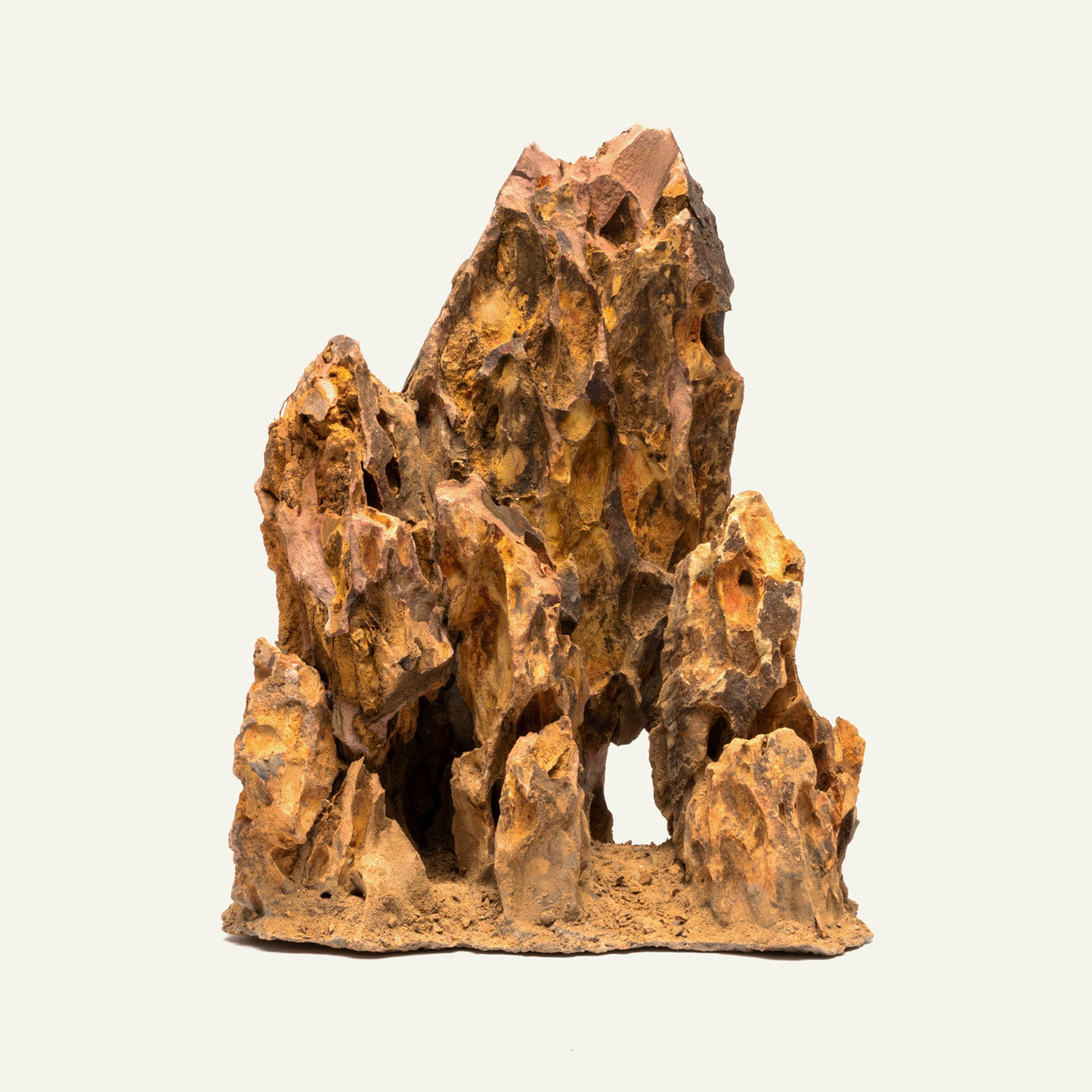 Premium Flat Bottom Dragon Ohko Stone for Aquascaping - Natural Hardscape Rock for Fish Tanks, Aquariums & Zen Gardens