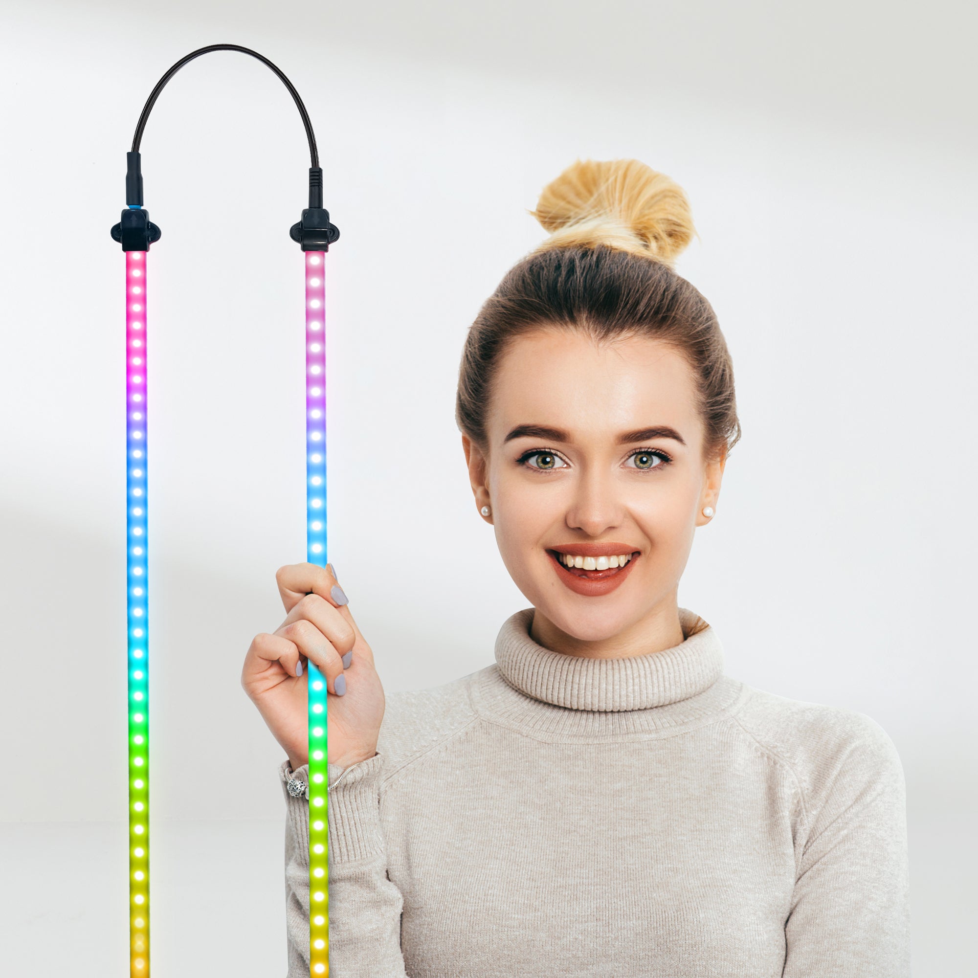 Aurora Multicolor LED Ambient Lighting System for Massage Tables - Adjustable Atmosphere Light with Remote Control | Perfect for Spa, Massage Therapy & Relaxation Rooms