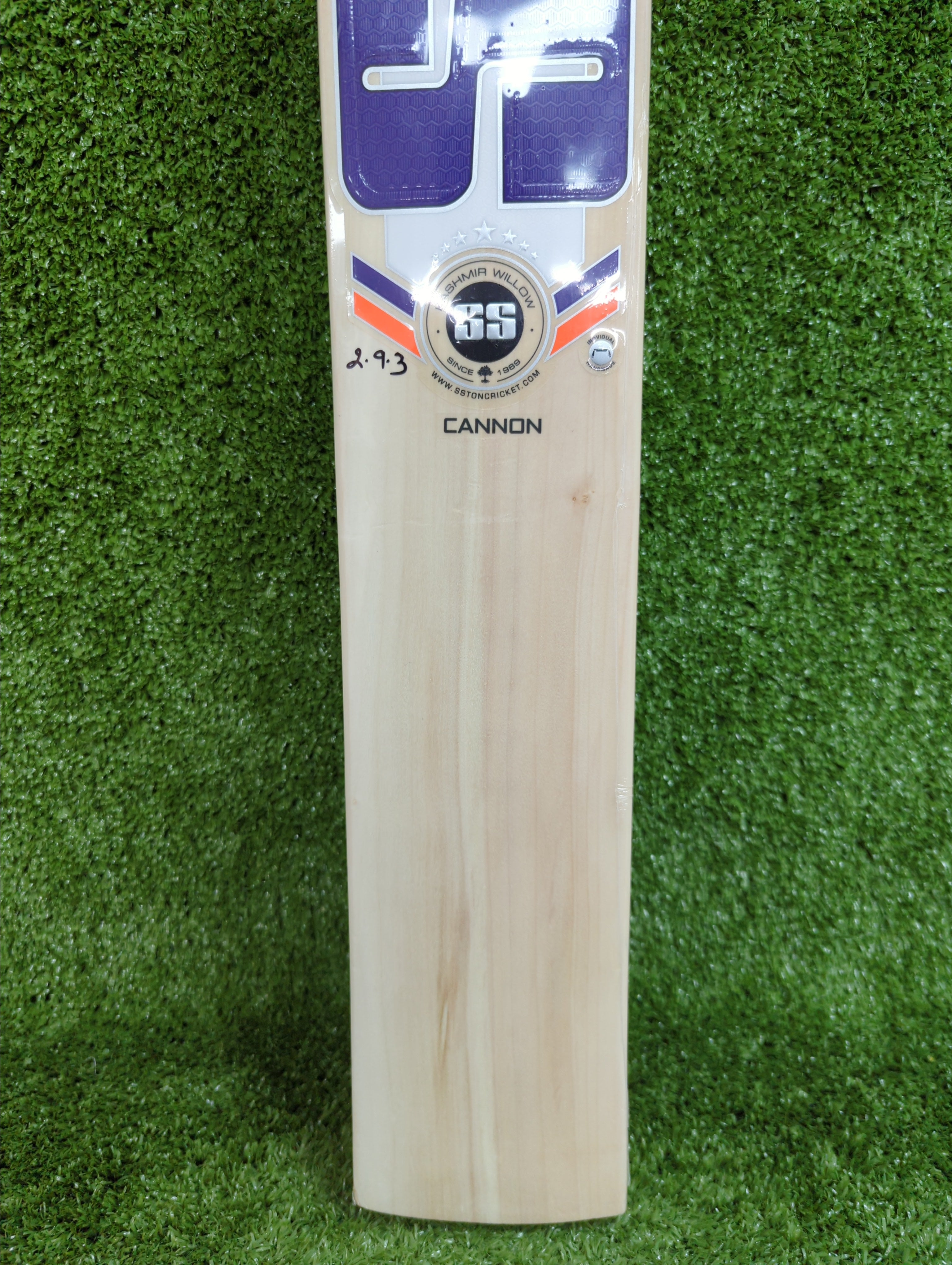 Premium SS Cannon Kashmir Willow Cricket Bat for Men & Women - Perfect for Practice, Matches & Professional Play