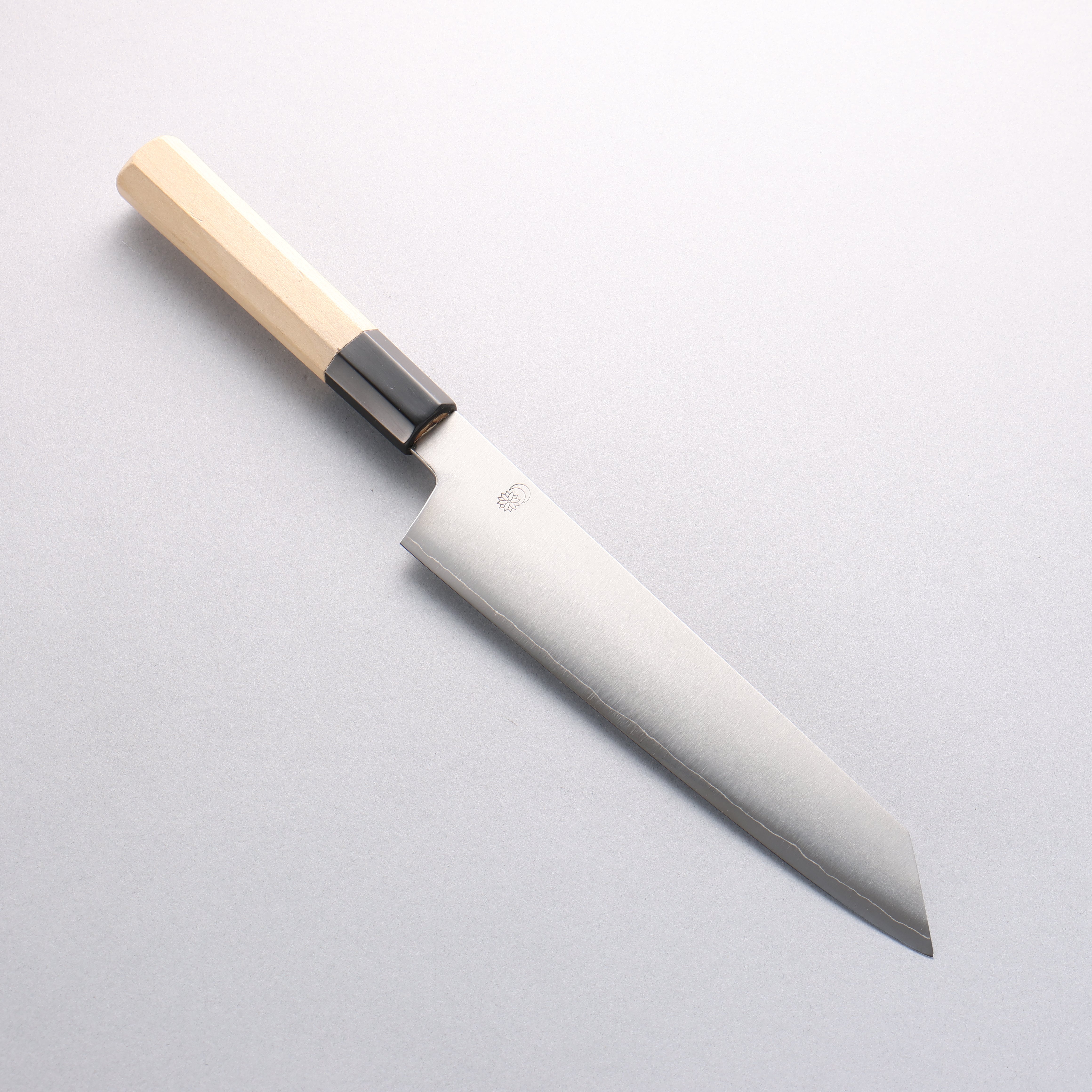 Premium Kikuzuki Silver Steel No.3 Kiritsuke Gyuto Knife 210mm - Japanese Chef Knife with Magnolia Wood Handle - Perfect for Sushi, Sashimi & Precision Cutting