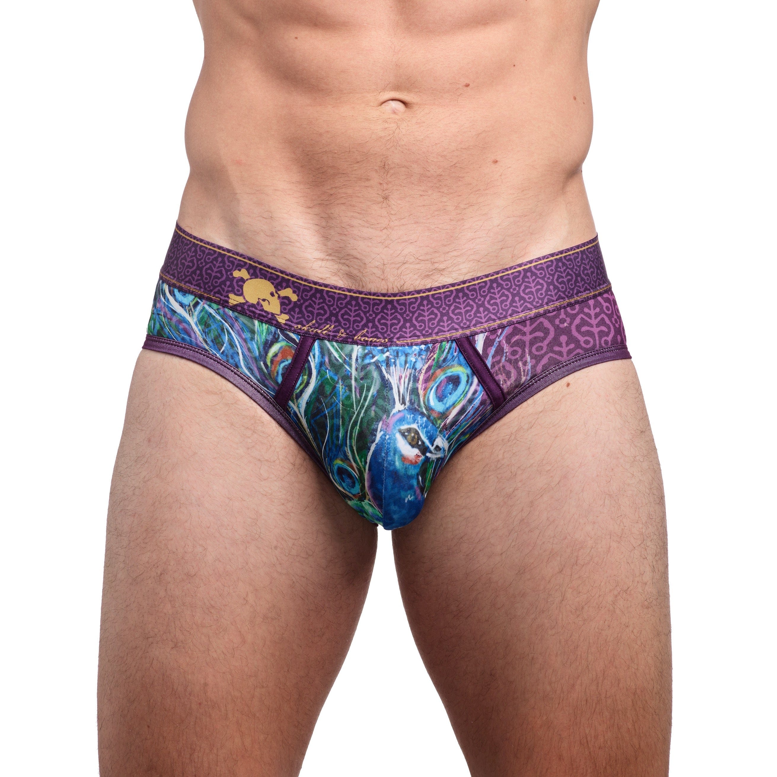 Peacock Brief - Stylish and Comfortable Men's Underwear for Everyday Wear | Perfect for Work, Travel & Gym