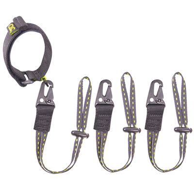 CLC Gear Link Interchangeable Wrist Lanyard #1010 - Adjustable Safety Strap for ID Badges, Keys & Tools | Perfect for Office, Construction & Outdoor Activities