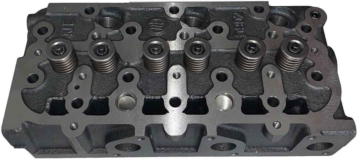 Kubota RTV 900 Engine Cylinder Head with Valves - PANGOLIN 1G962-03045 1G962-03046 D902 Replacement Part for Tractor, Utility Vehicle & Off-Road Equipment - Durable Aftermarket Cylinder Head for Kubota RTV900 Tractor Engine Repair & Maintenance