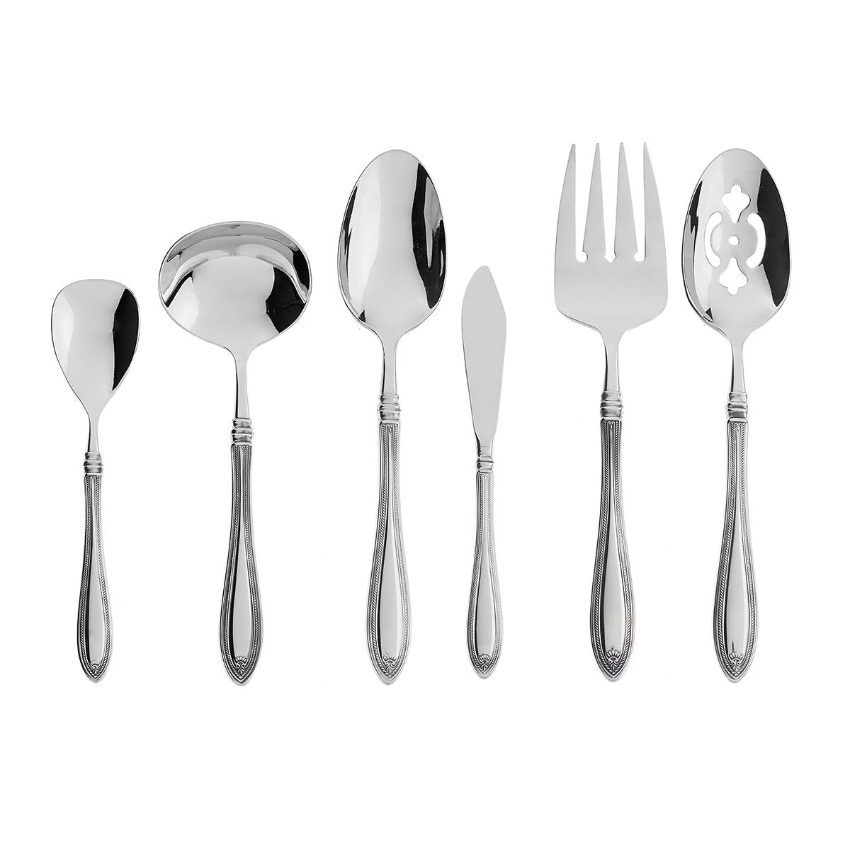 Sheraton 6-Piece Hostess Serving Set - Elegant Dinnerware for Entertaining, Parties & Special Occasions | Perfect for Holiday Gatherings, Bridal Showers & Formal Dining