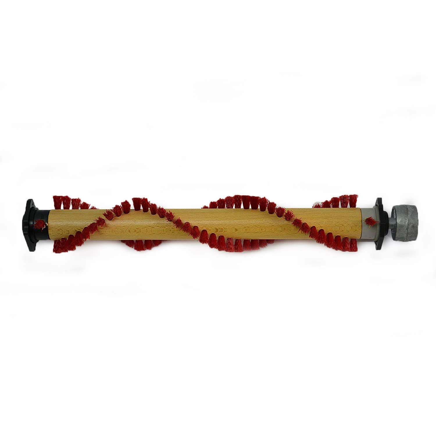 Oreck XL21 Upright Vacuum Cleaner Replacement TVP - Clear Wood with Red Bristle Brushroll - Ideal for Hardwood Floors & Pet Hair Removal