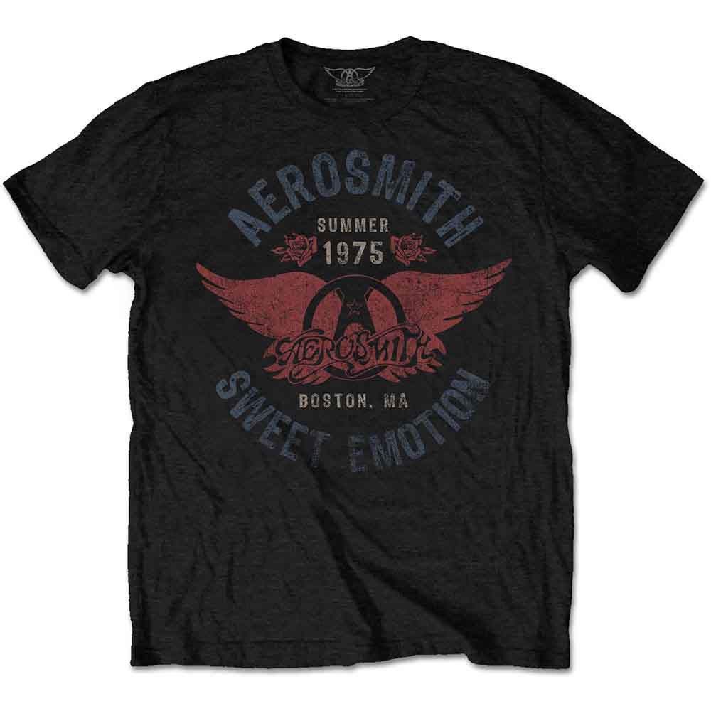 Aerosmith Sweet Emotion Vintage Band T-Shirt - Classic Rock Tee for Concerts & Casual Wear
