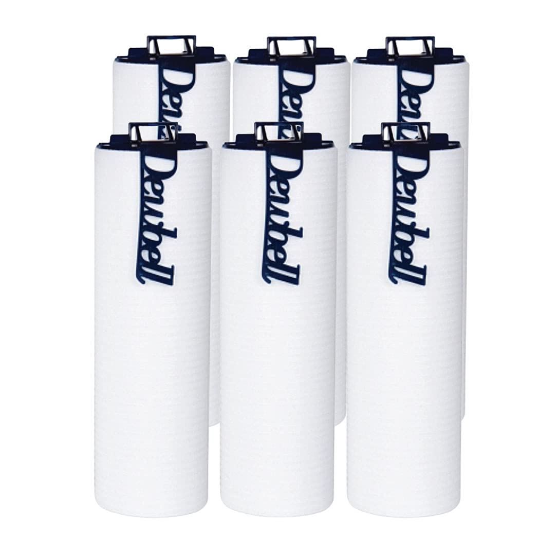 Premium Water Filter Cartridge Refill (6-Pack) - Removes Rust, Chlorine & Harmful Contaminants | For Under Sink, Countertop & RV Water Purification Systems