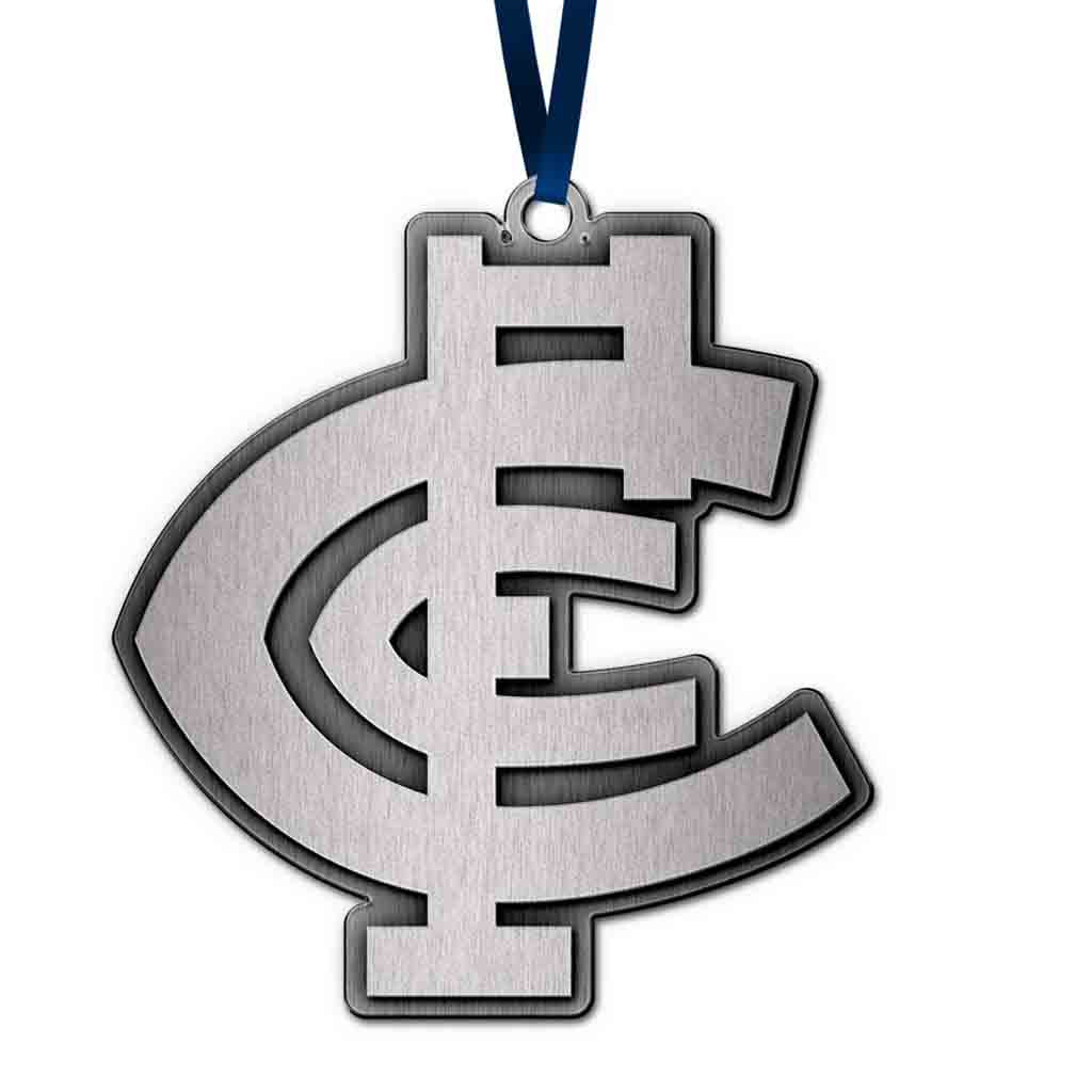 Carlton Blues Metal Ornament - Premium Decorative Wall Hanging for Home, Office & Gifts | Perfect for Sports Fans, Home Decor & Special Occasions
