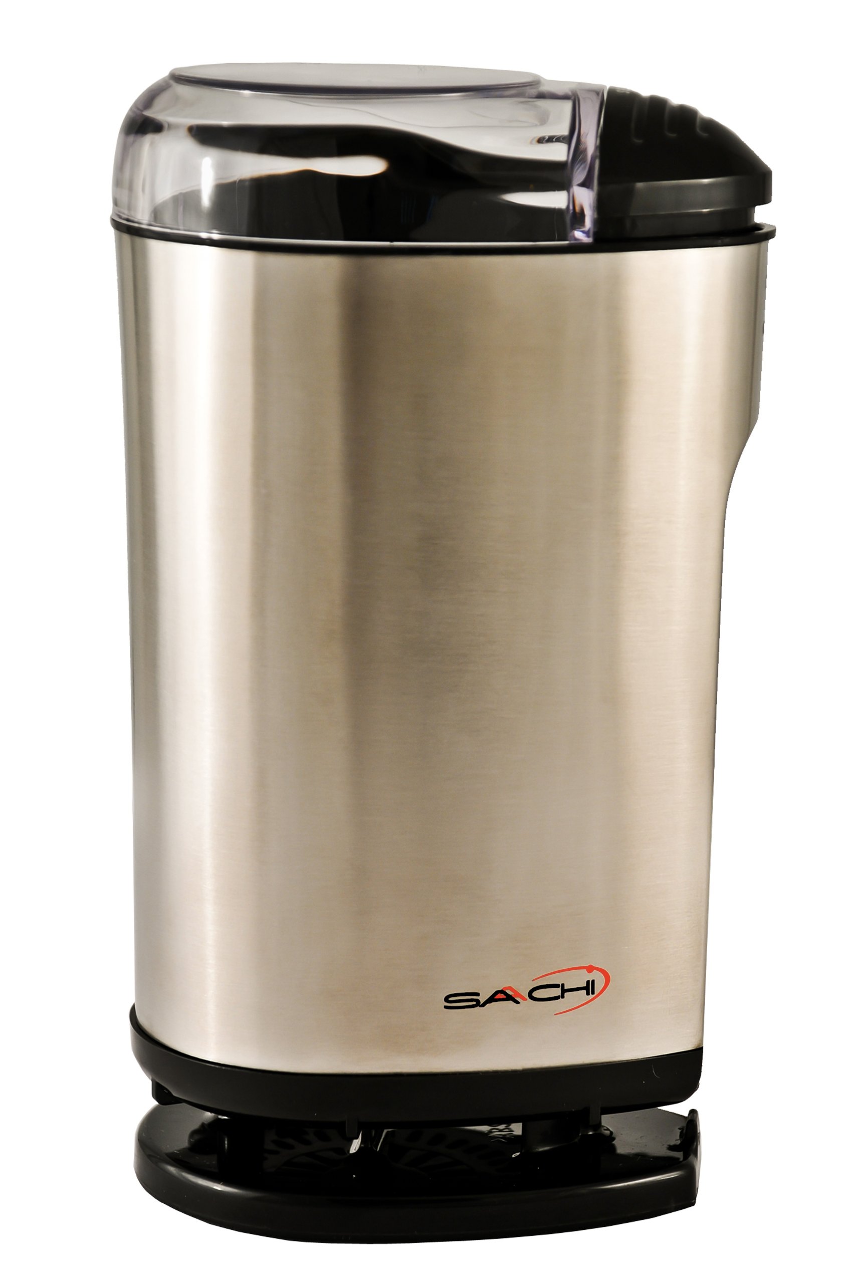 Premium Saachi Electric Coffee Grinder - Compact & Powerful Stainless Steel Blade for Fresh Ground Coffee - Perfect for Home, Office & Travel Use