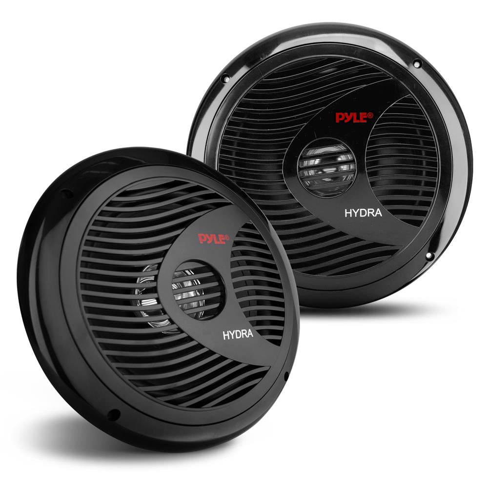 8 Inch Marine Component Speakers - Waterproof Boat Audio System for Outdoor, Marine, and Off-Road Vehicles | Perfect for Boats, ATVs, and RVs