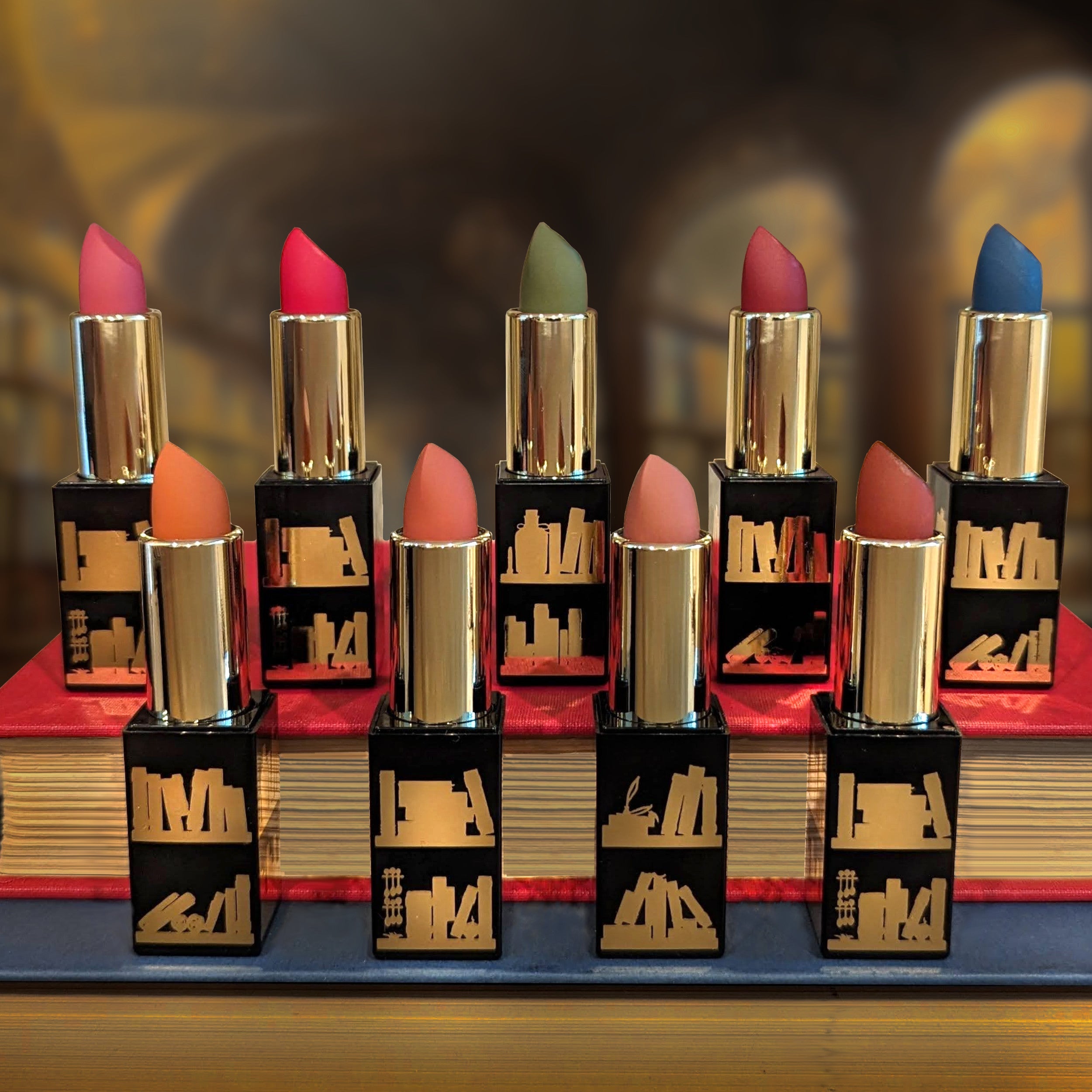 Lost Library Lipstick - Long Lasting Matte Liquid Lipstick, Vegan & Cruelty-Free | Perfect for Everyday Wear, Date Night & Special Occasions