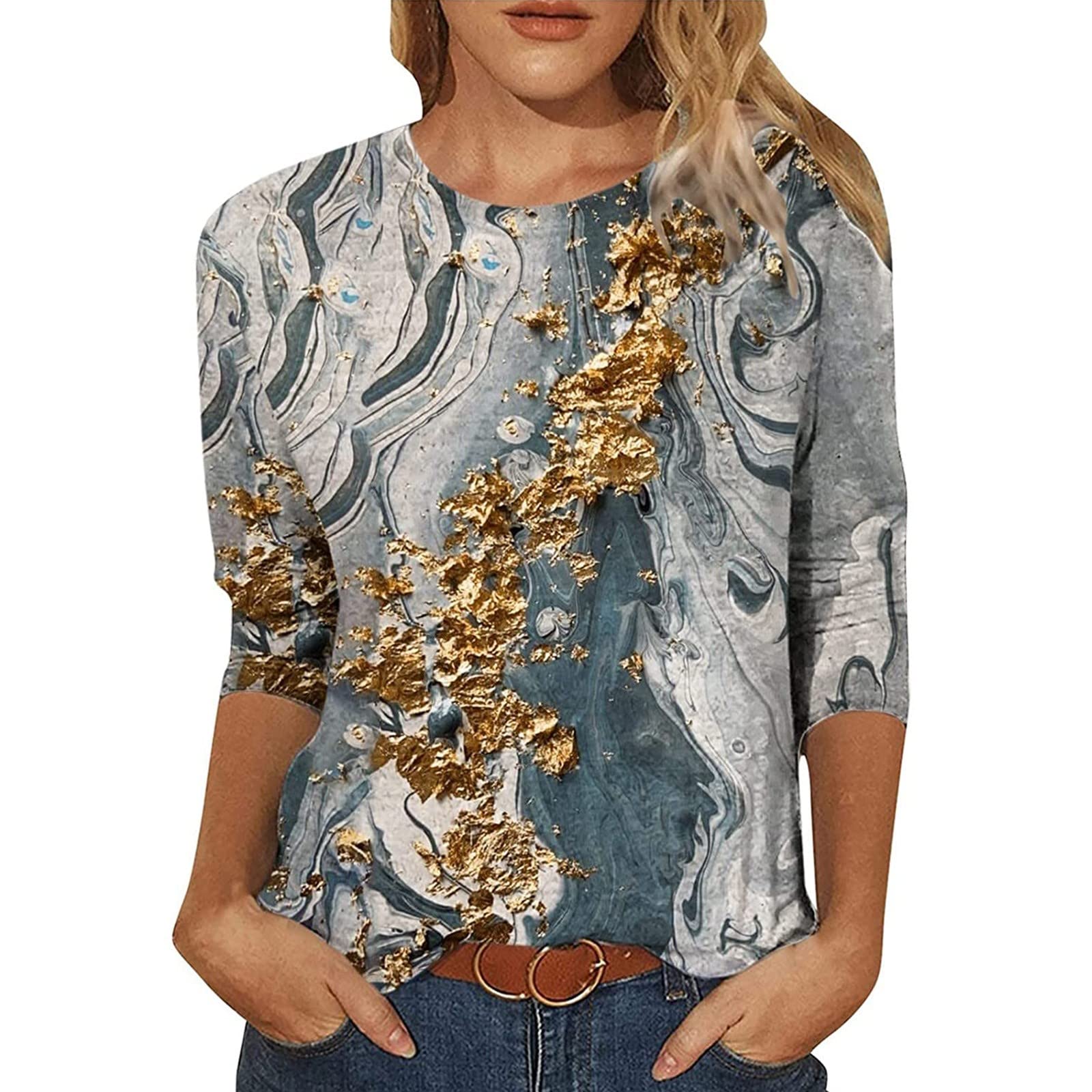 Women's Summer Tops - Sexy V-Neck Short Sleeve Blouse with Twist Front Detail, Loose Fit Dolman Shirt for Casual & Dressy Occasions | Perfect for Office, Date Night & Summer Outings