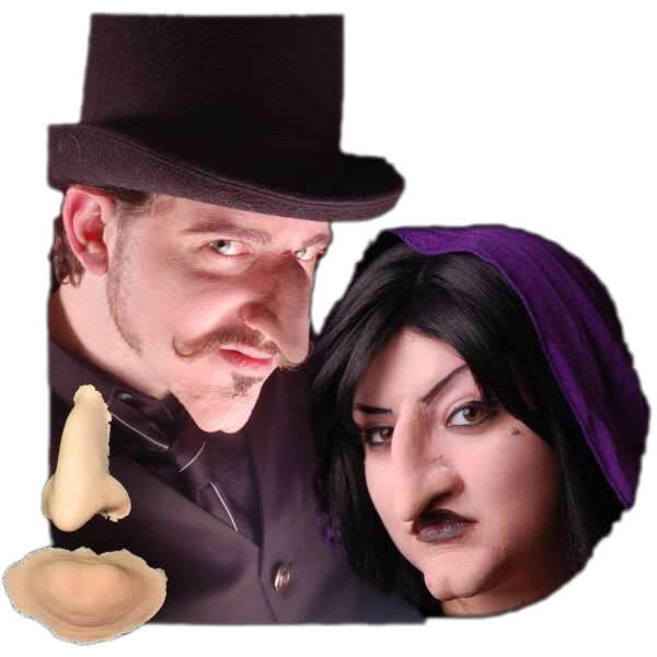 Professional Foam Latex Witch & Villain Costume Set for Halloween, Cosplay & Theater - Scary & Realistic Makeup FX