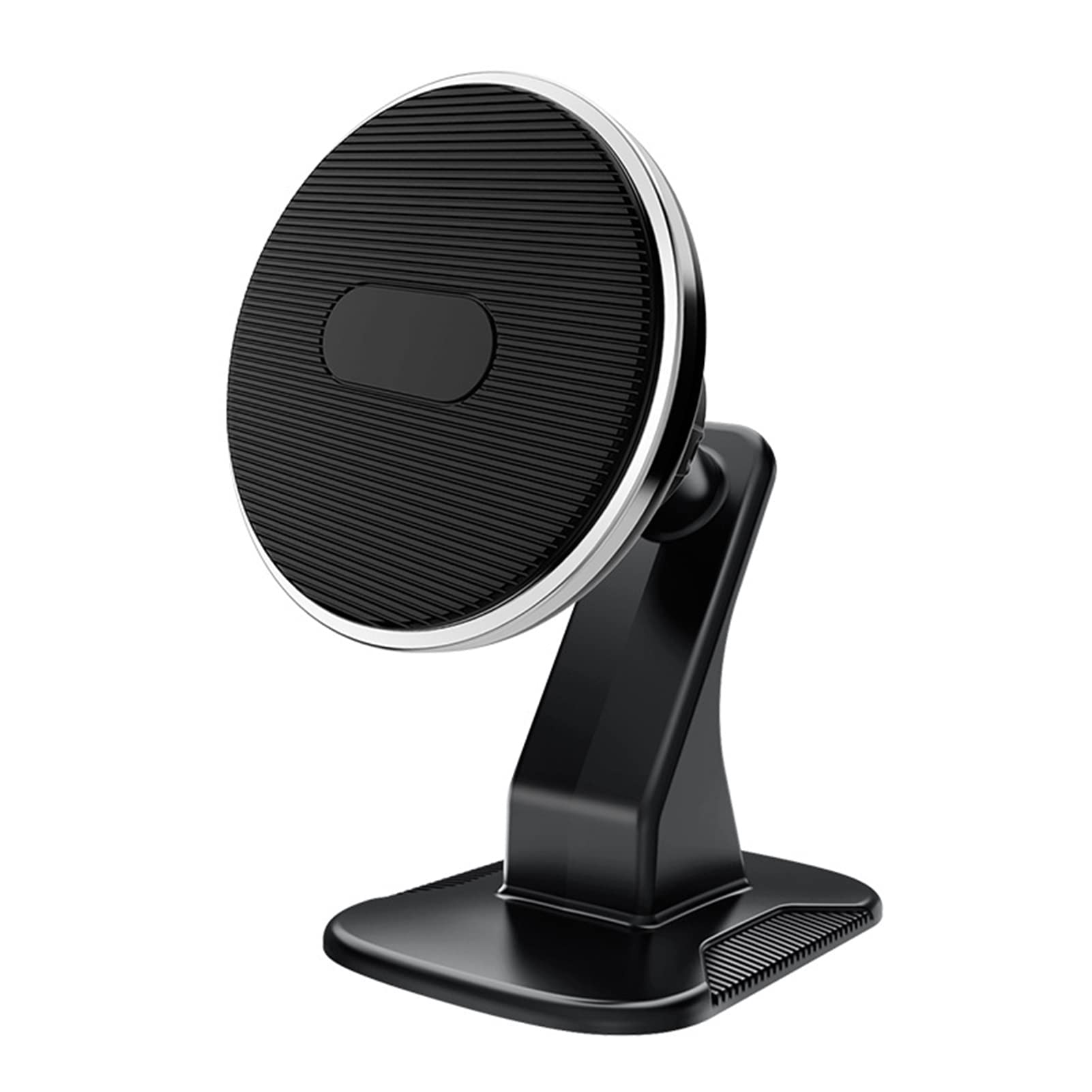LEAQU Magnetic Car Phone Holder - Strong Magnetic Phone Mount for Car Dashboard & Air Vent, Universal Hands-Free Phone Stand for iPhone, Samsung, Pixel - Perfect for Driving, Commuting & Road Trips (Black)