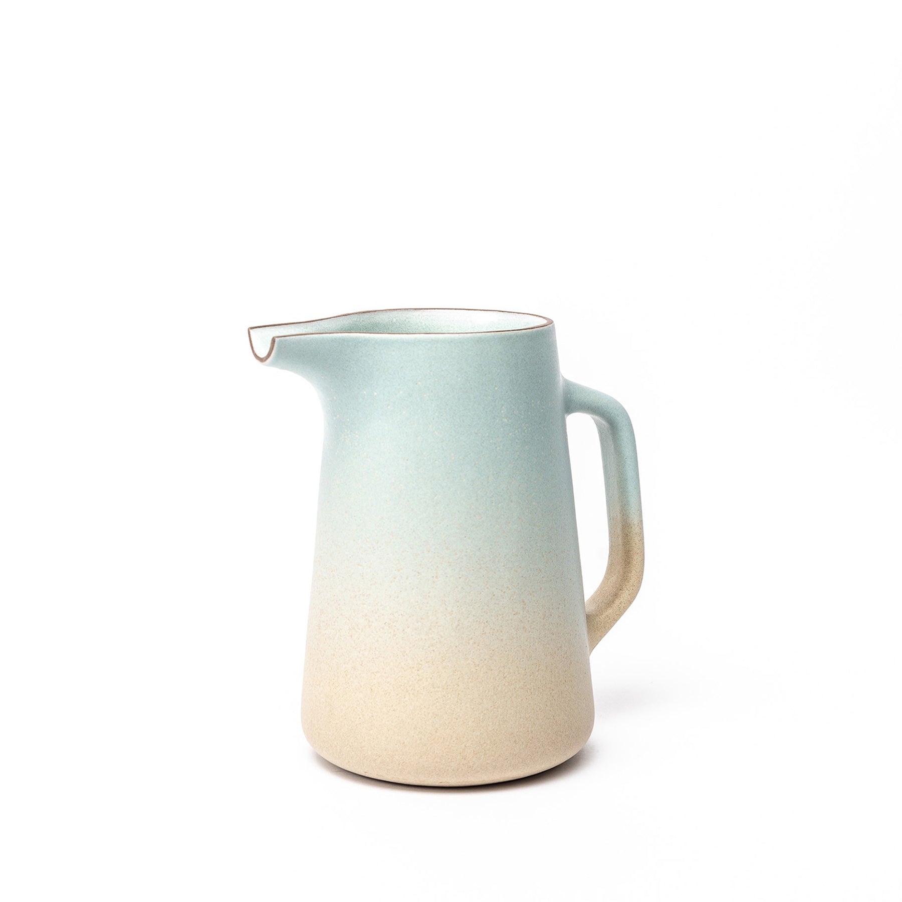 Aqua and Barley Large Pitcher - Perfect for Iced Tea, Lemonade & Summer Drinks | Elegant Glass Pitcher for Parties, BBQs & Home Entertaining