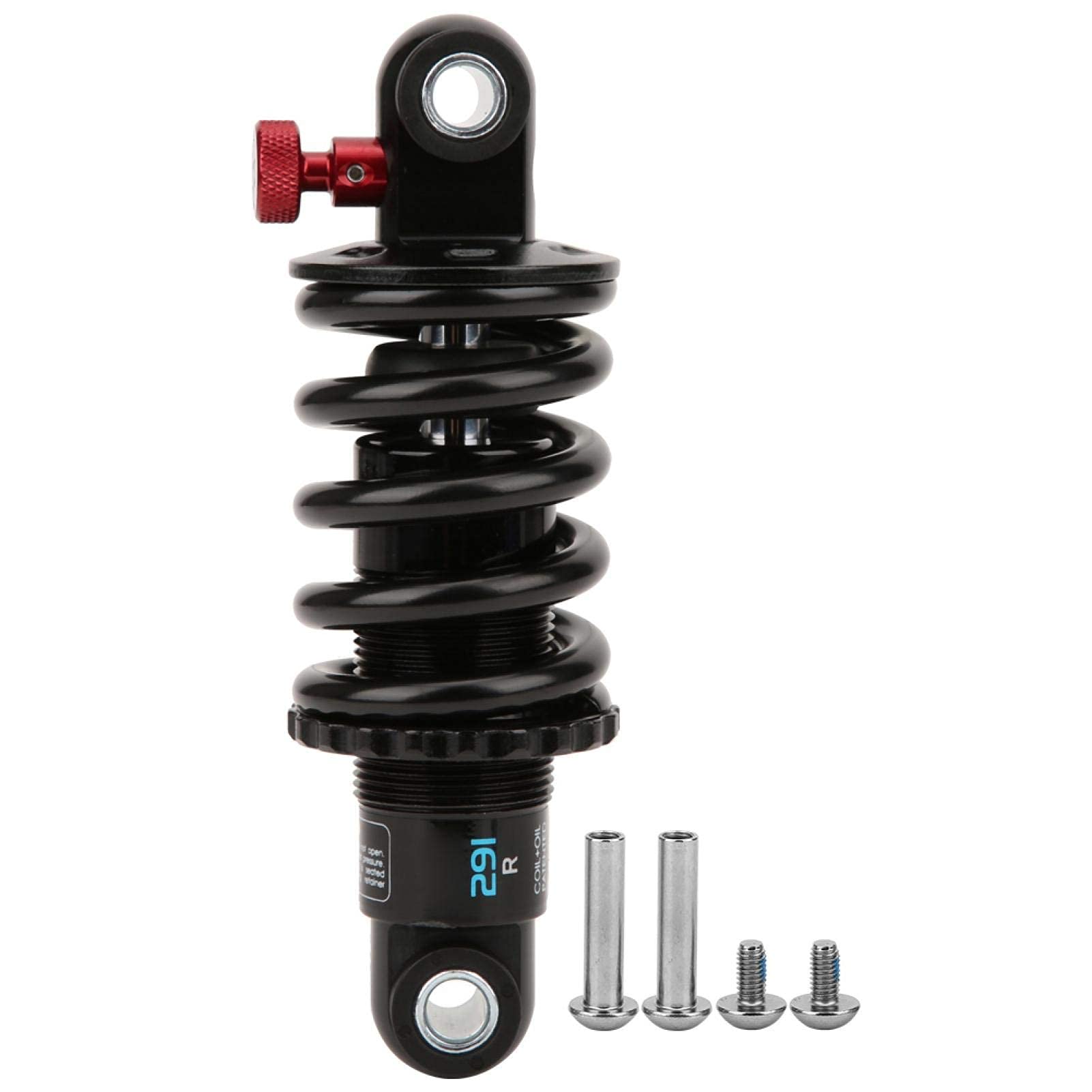 Mountain Bike Shock Absorber - Oil Pressure Spring Damper for MTB & E-Scooter | Durable Suspension System for Off-Road Trails, Commuting & Urban Riding